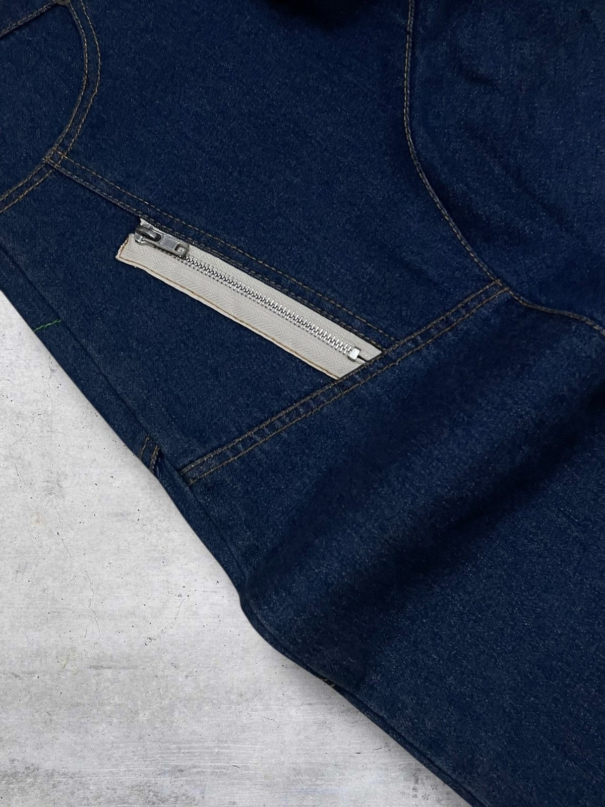 Japanese Brand VINTAGE SPEEDORANGE 90S JAPAN DESIGNER DEMON INDIGO DENIM Size US 31 - 8 Thumbnail