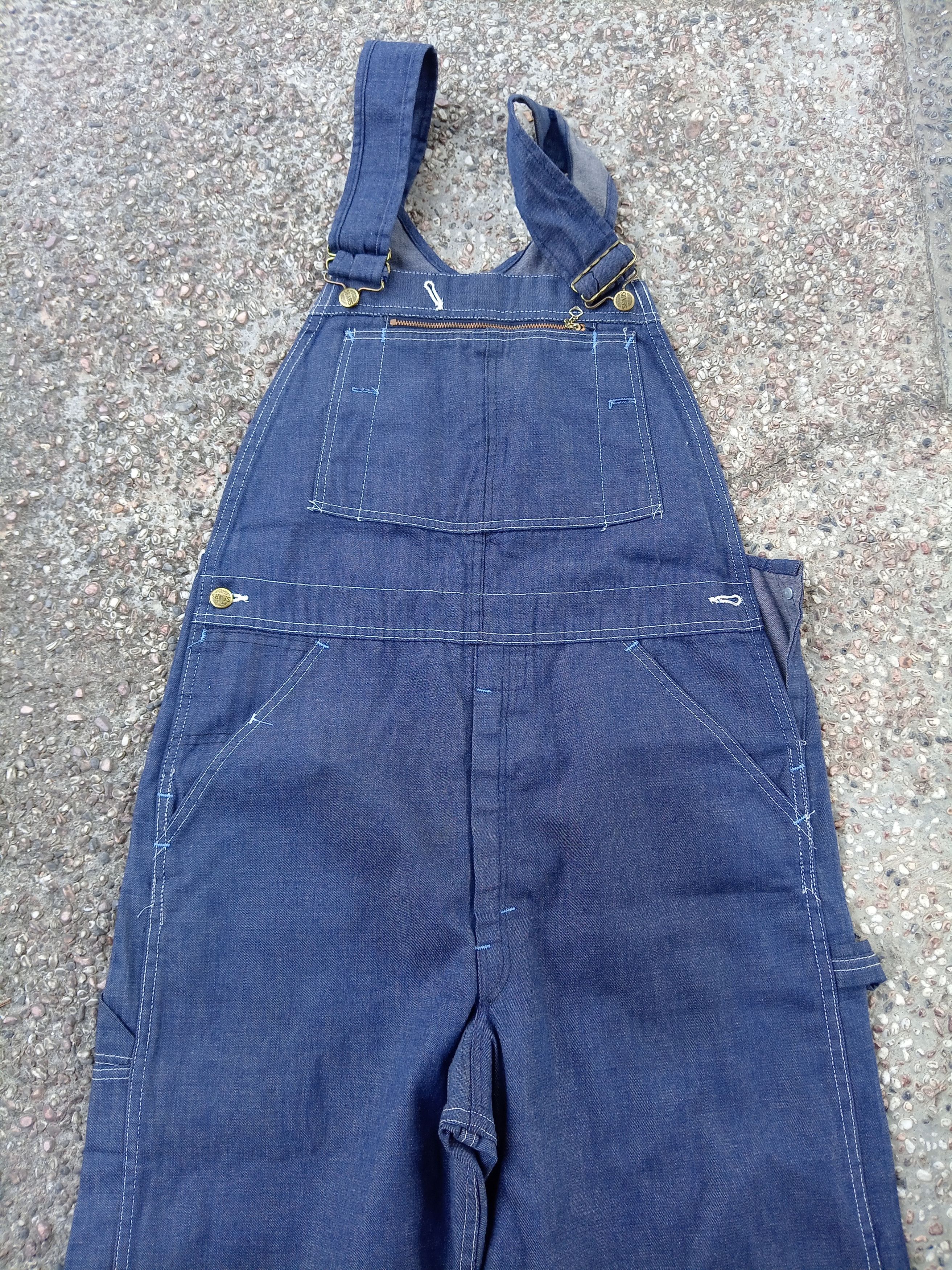 Sears × Vintage Vintage sears overall denim jeans size 34 Size US 34 / EU 50 - 1 Thumbnail