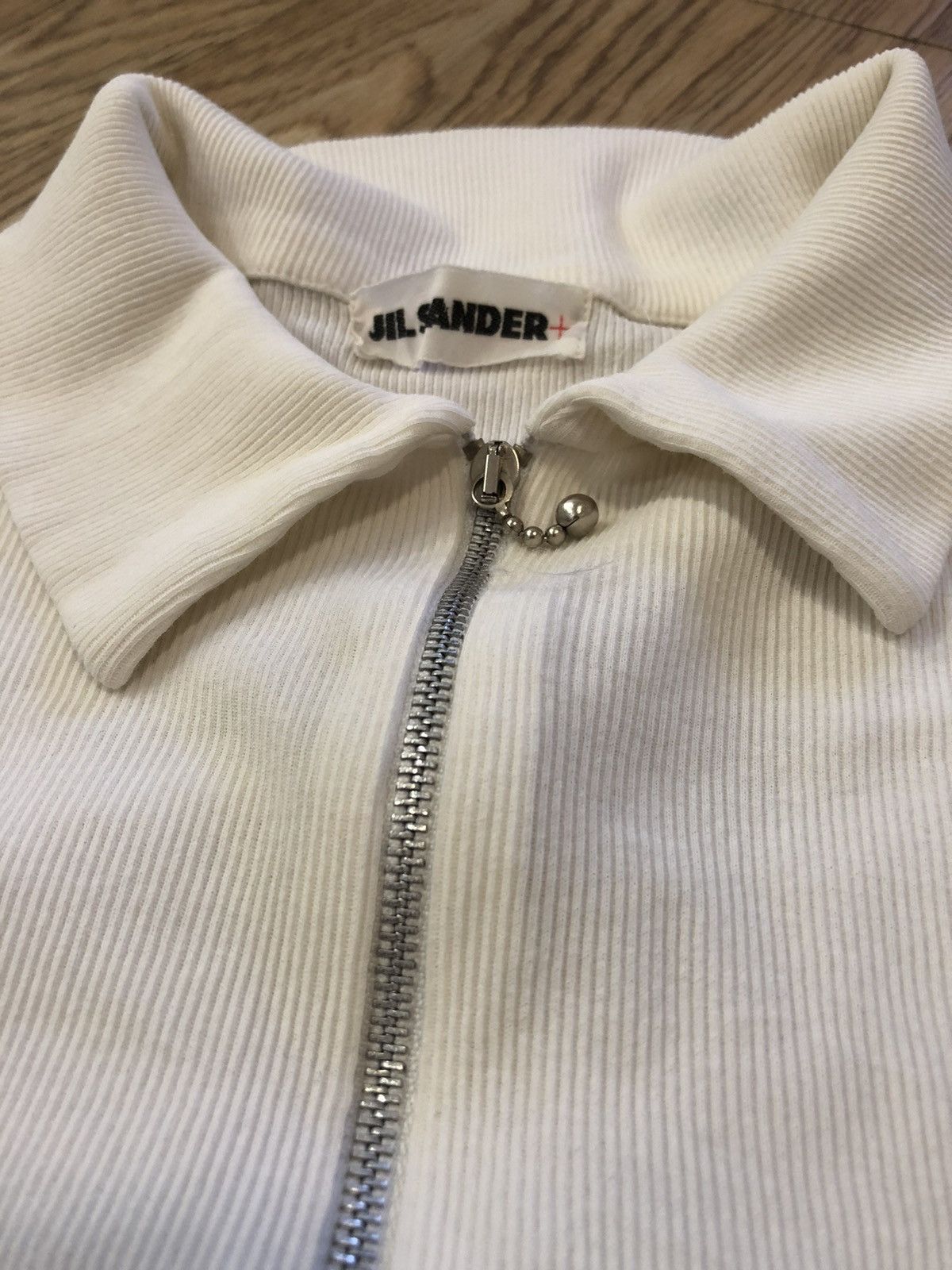 Quarter zip plain tee