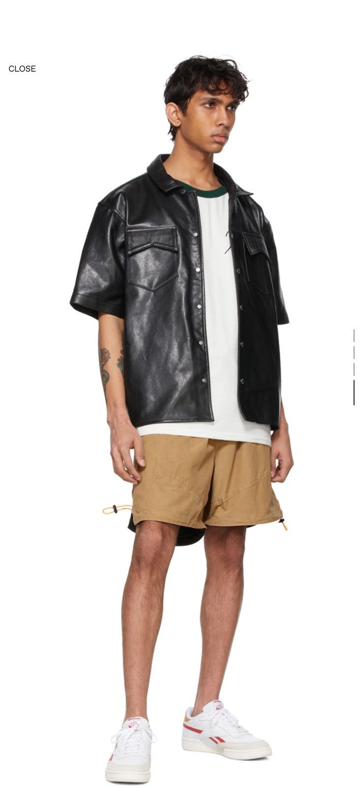 Rhude Rhude Leather over shirt Size US L / EU 52-54 / 3 - 12 Thumbnail