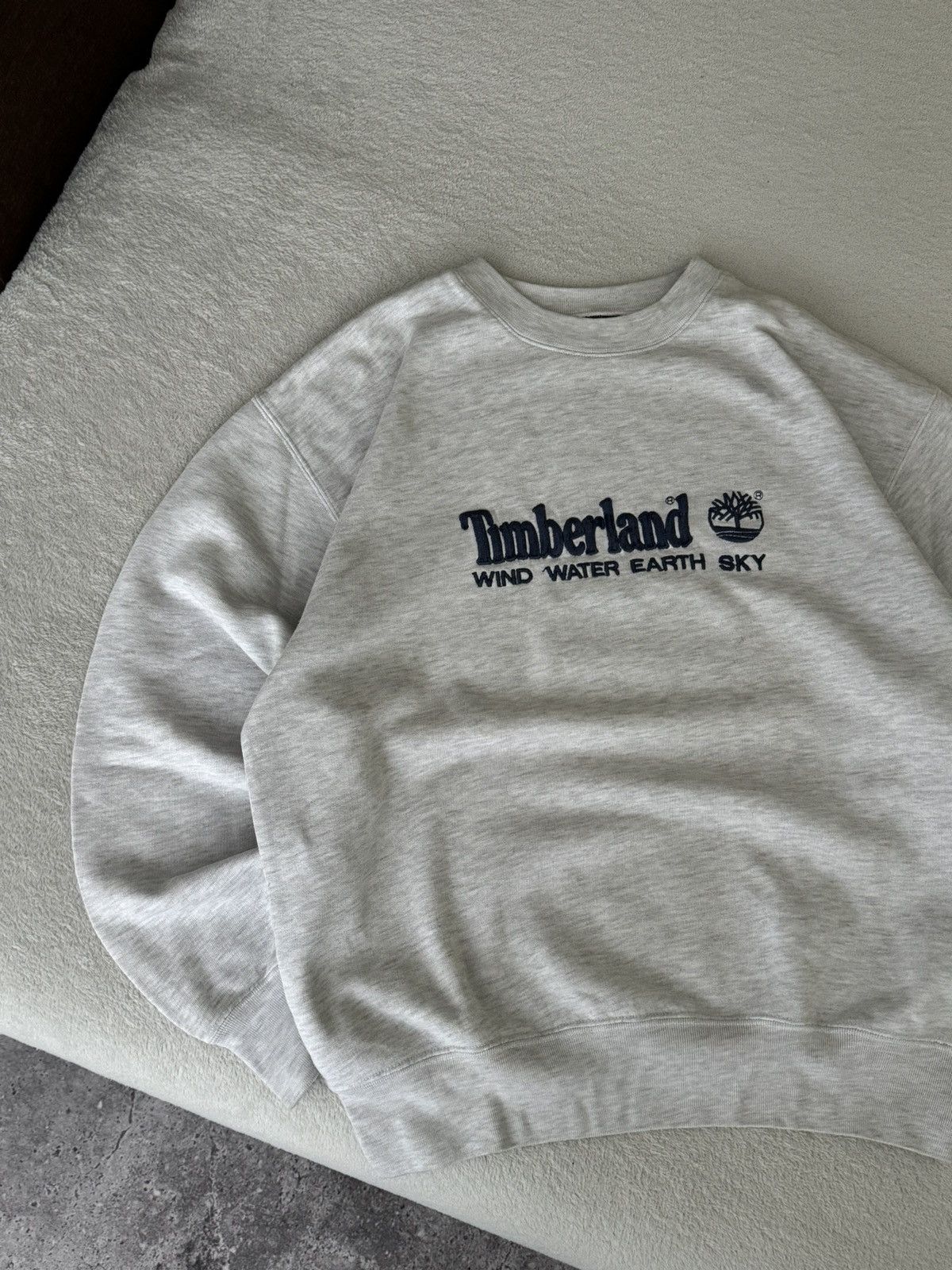 Timberland Vintage Timberland oversized Y2K grey sweater Size US M / EU 48-50 / 2 - 4 Thumbnail