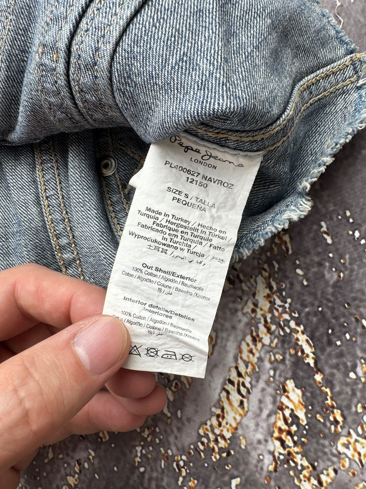 Pepe Jeans Pepe Jeans Vintage Amazing Denim Vest Size S / US 4 / IT 40 - 5 Thumbnail