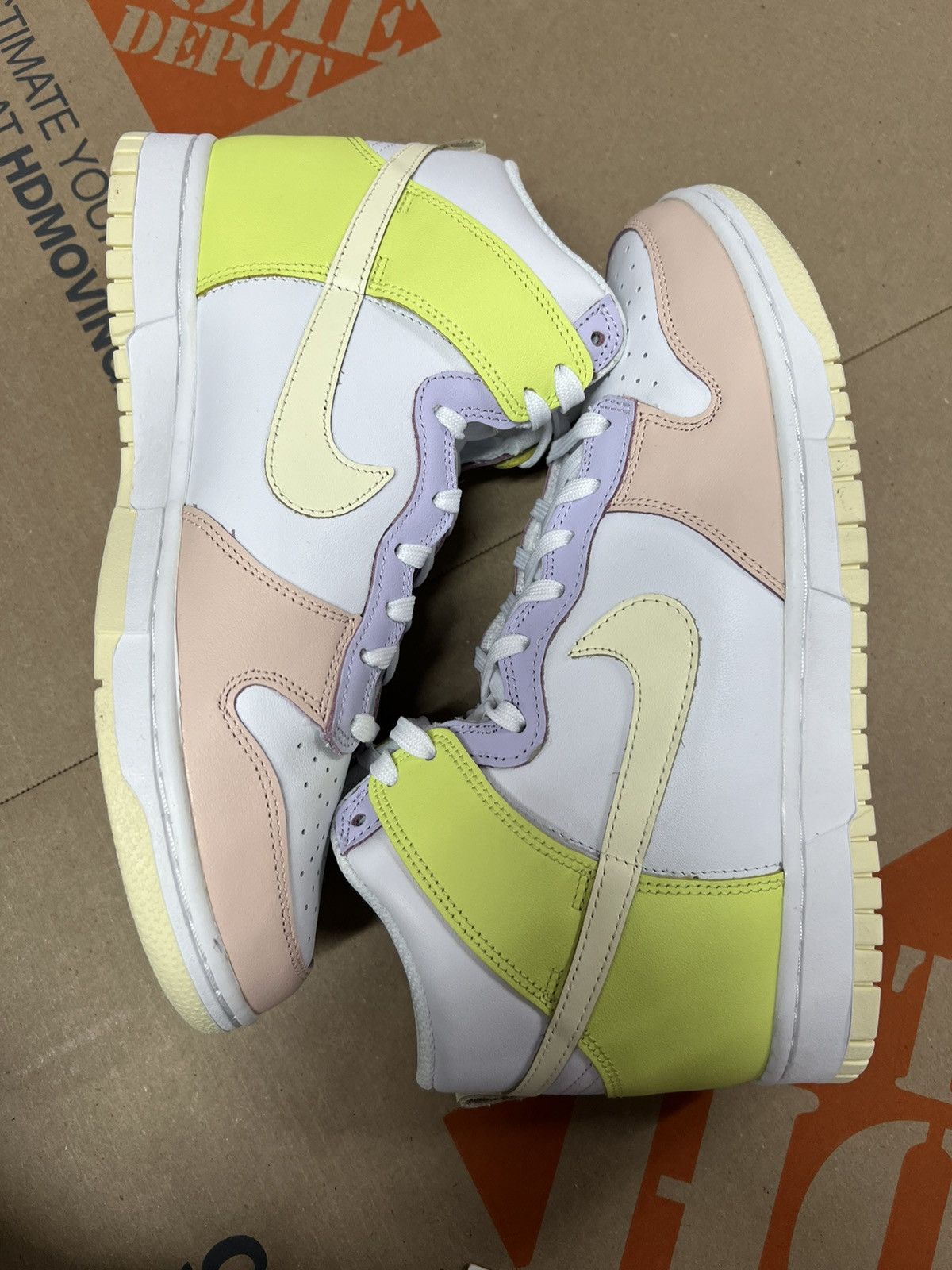 Nike Nike Dunk High Women’s - cashmere Size US 10 / IT 40 - 4 Thumbnail
