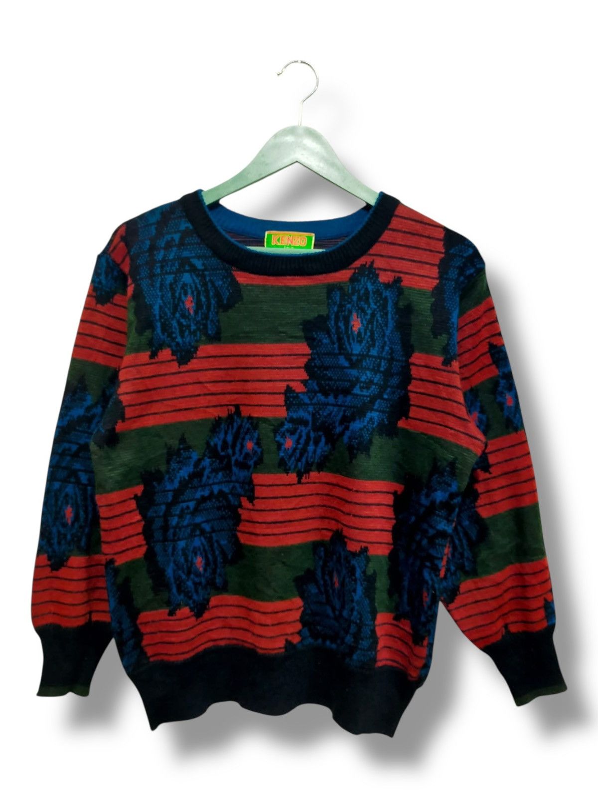 Kenzo Vintage Knit Sweater Kenzo Paris Size US M / EU 48-50 / 2 - 1 Thumbnail