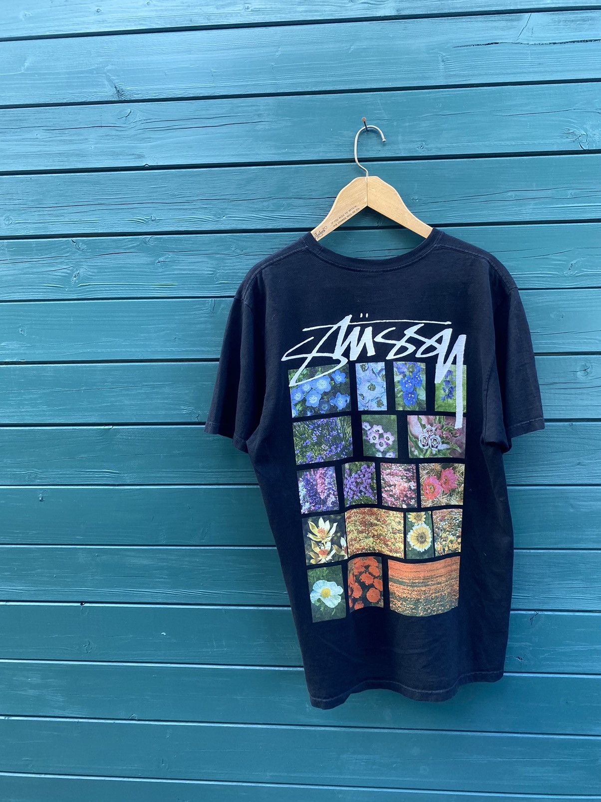 Stussy Stussy Withered Flower Tee | Grailed