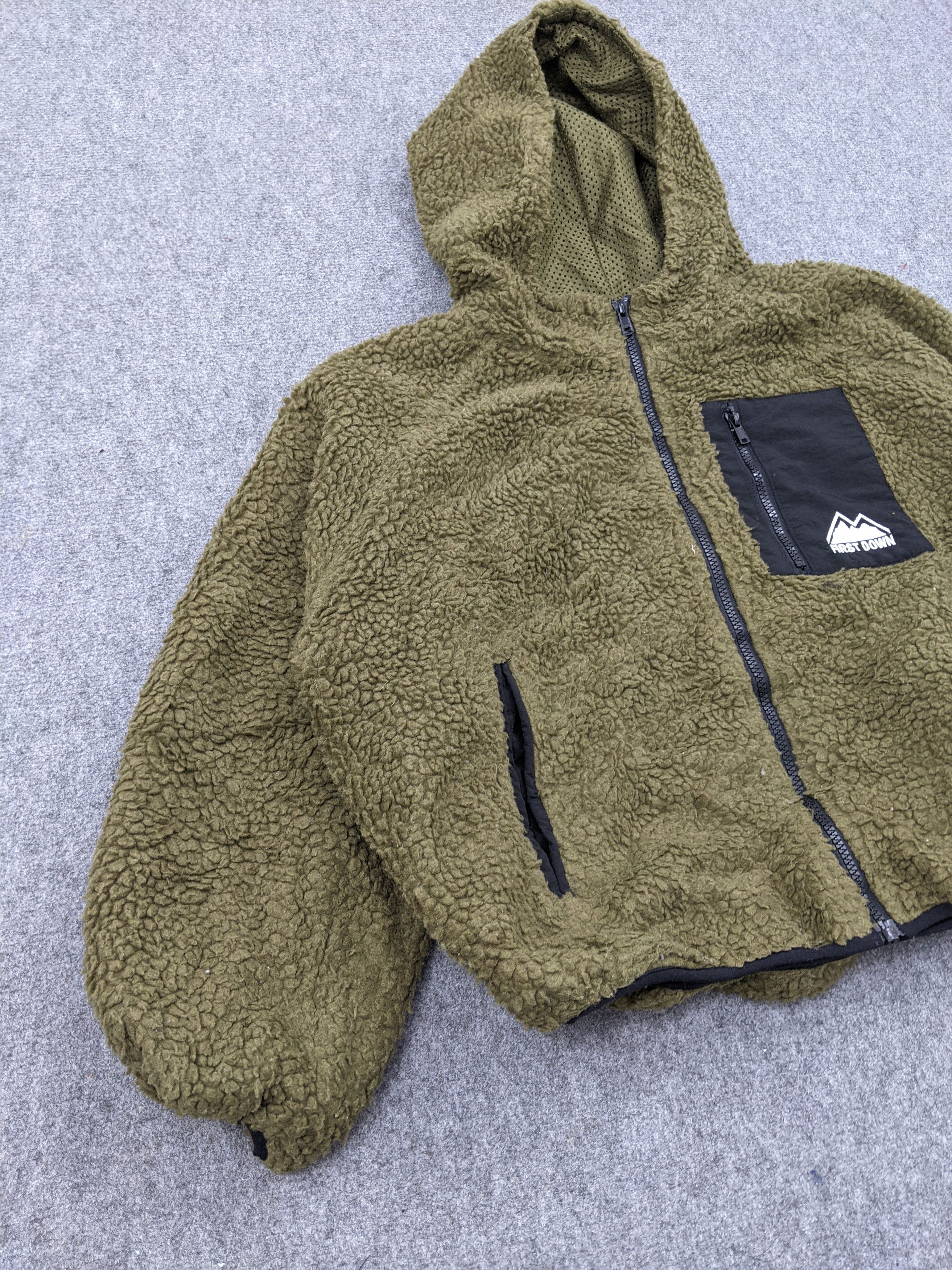 Japanese Brand × Vintage Vintage First Down Fleece Sherpa Outdoor Jacket MJ0119Z Size US M / EU 48-50 / 2 - 8 Thumbnail