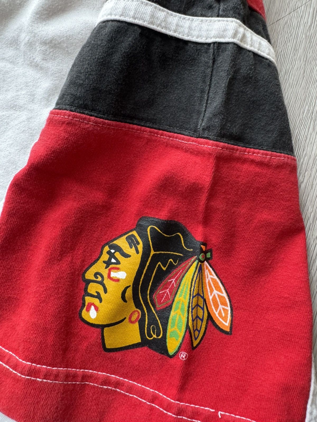 NHL × Starter × Vintage Chicago Blackhawks Vintage jersey/shirt Size US L / EU 52-54 / 3 - 3 Thumbnail