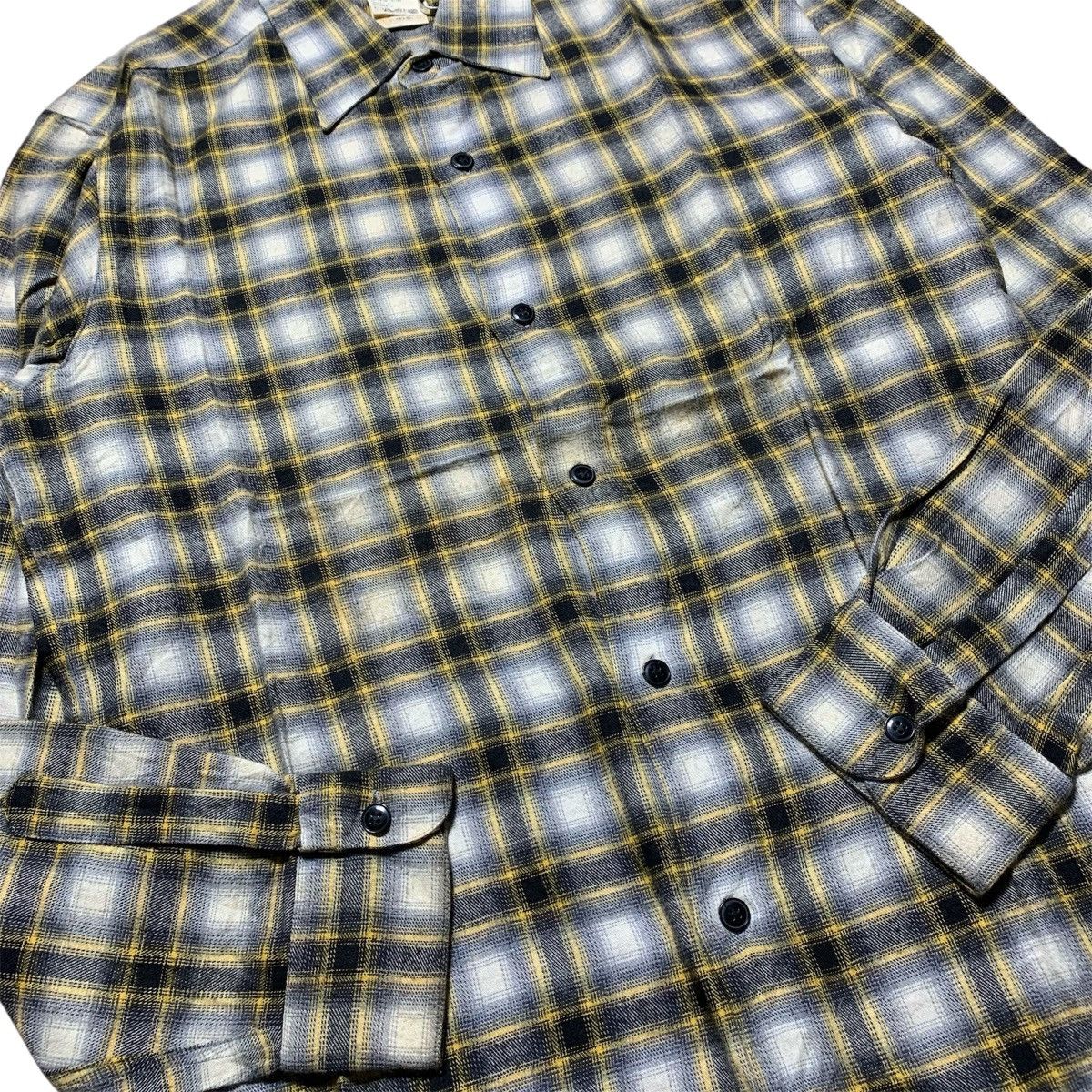 agnes b. Vtg Agnes B Veterano Multi Plaid Flannel Shirt Button Up Size US L / EU 52-54 / 3 - 4 Thumbnail