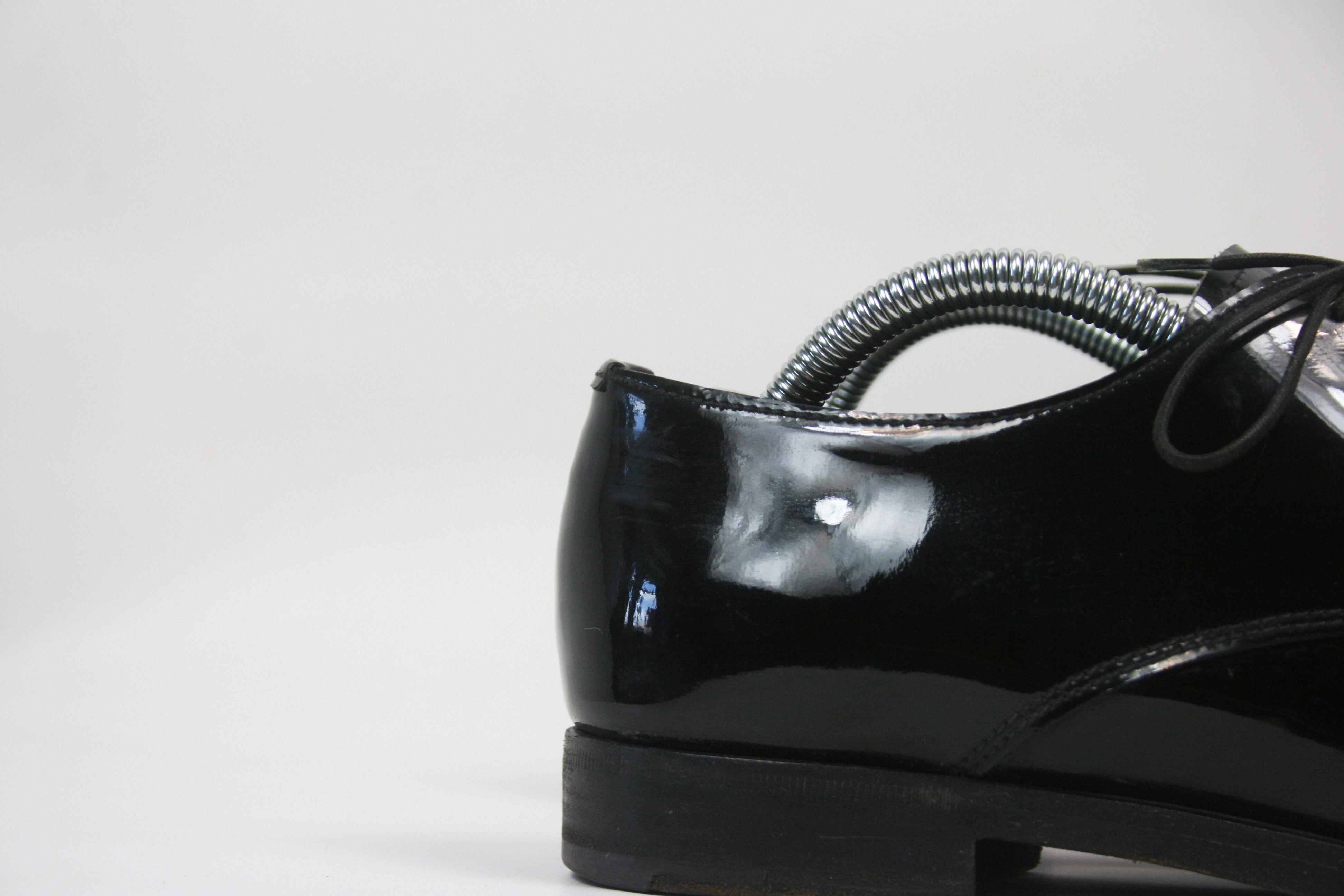 Prada 2008 Mainline Patent Leather Derby Shoes Size US 8 / EU 41 - 10 Thumbnail