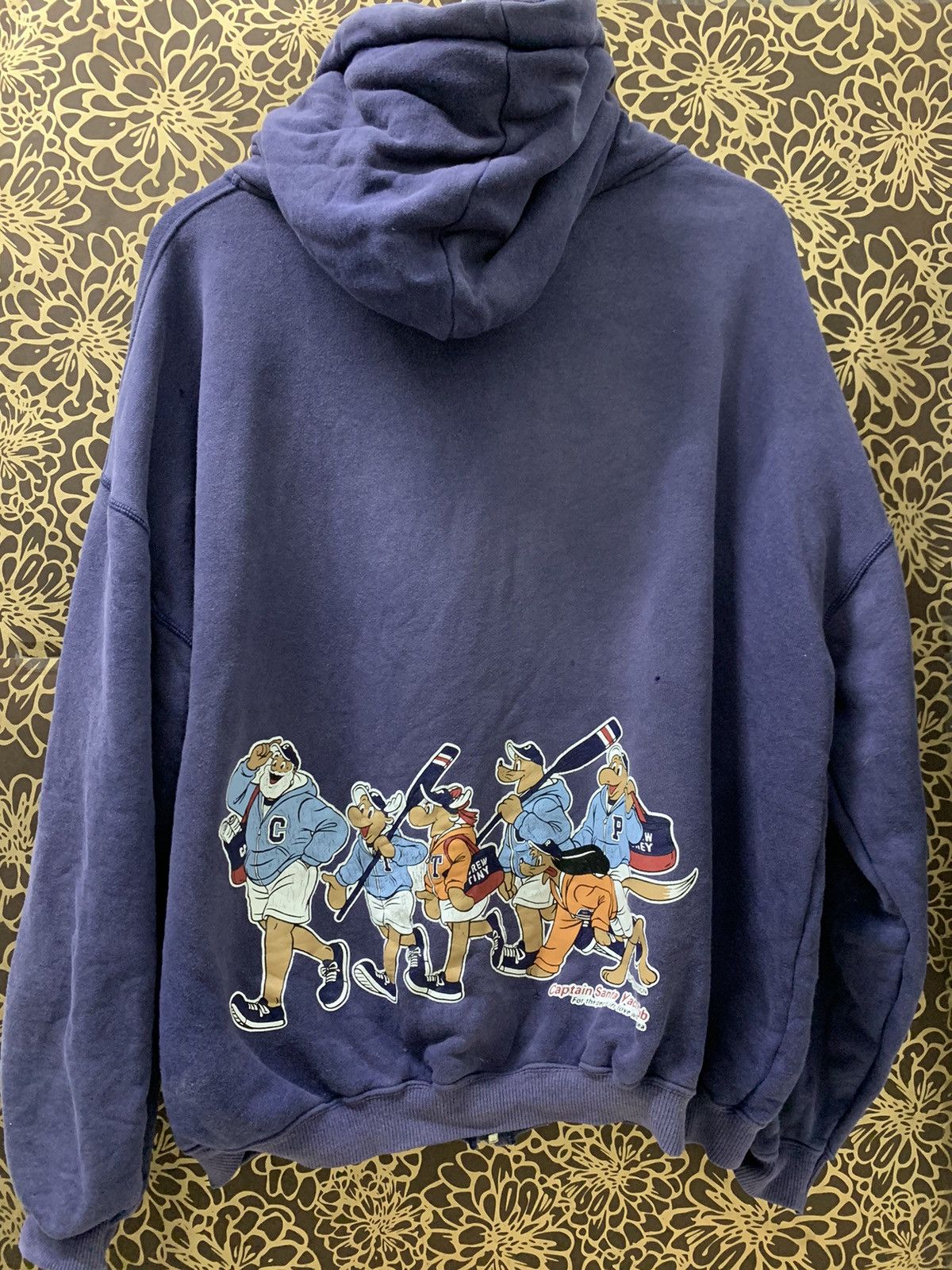 Vintage VINTAGE CAPTAIN SANTA SPORTS CLUB HOODIE Size US L / EU 52-54 / 3 - 8 Thumbnail