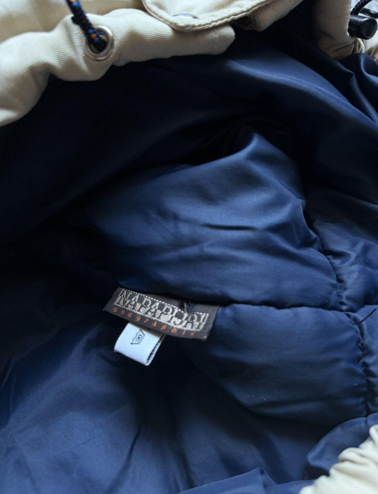Napapijri 00s Napapijri Jacket Rare Big Logo Puffer Vintage Retro Size US XL / EU 56 / 4 - 10 Thumbnail