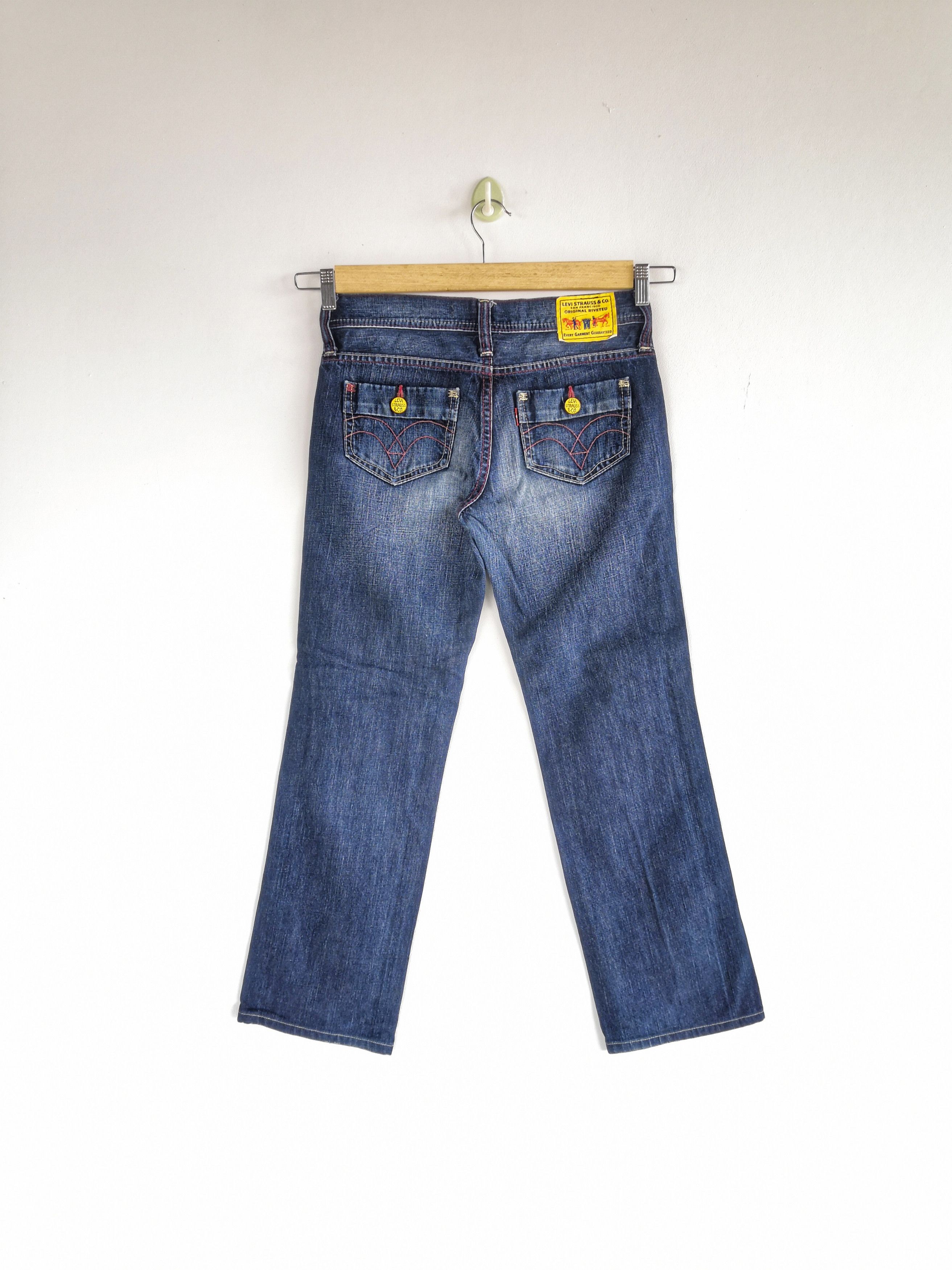 Levi's Vintage Levis Distressed Jeans Levi's Stonewash Faded Denim Size 24" / US 00 / IT 34 - 2 Thumbnail