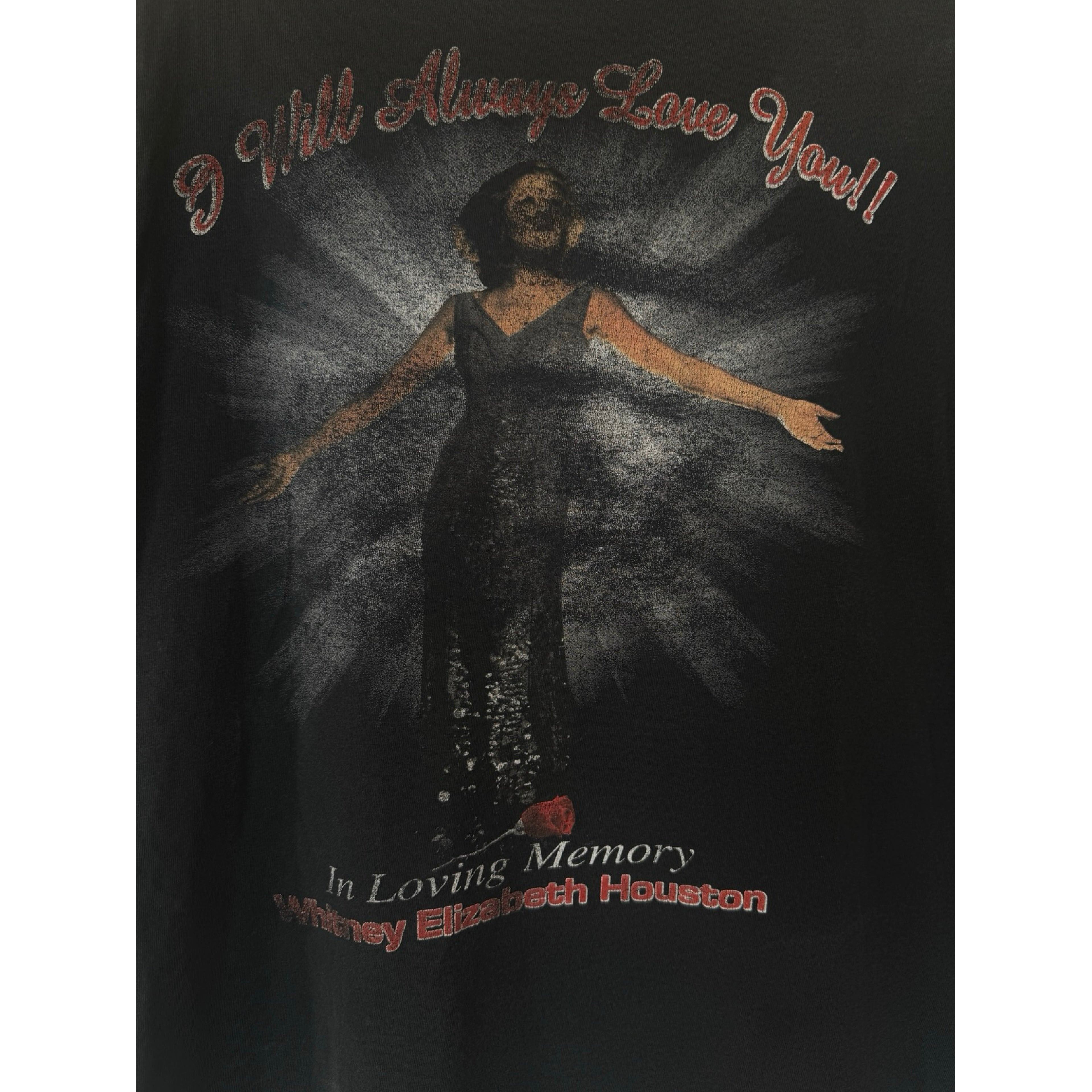 Vintage In Loving Memory Whitney Houston Vintage Tee Size US XL / EU 56 / 4 - 5 Thumbnail