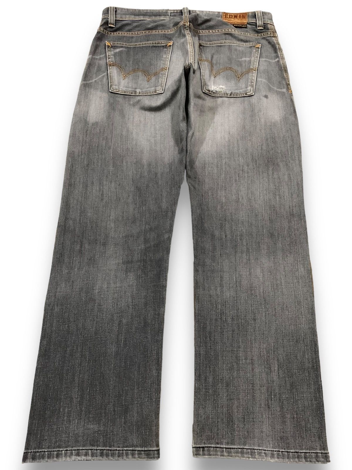Edwin Vintage Edwin 503Zero Faded Baggy Distressed Grunge Jeans Size US 33 - 2 Thumbnail