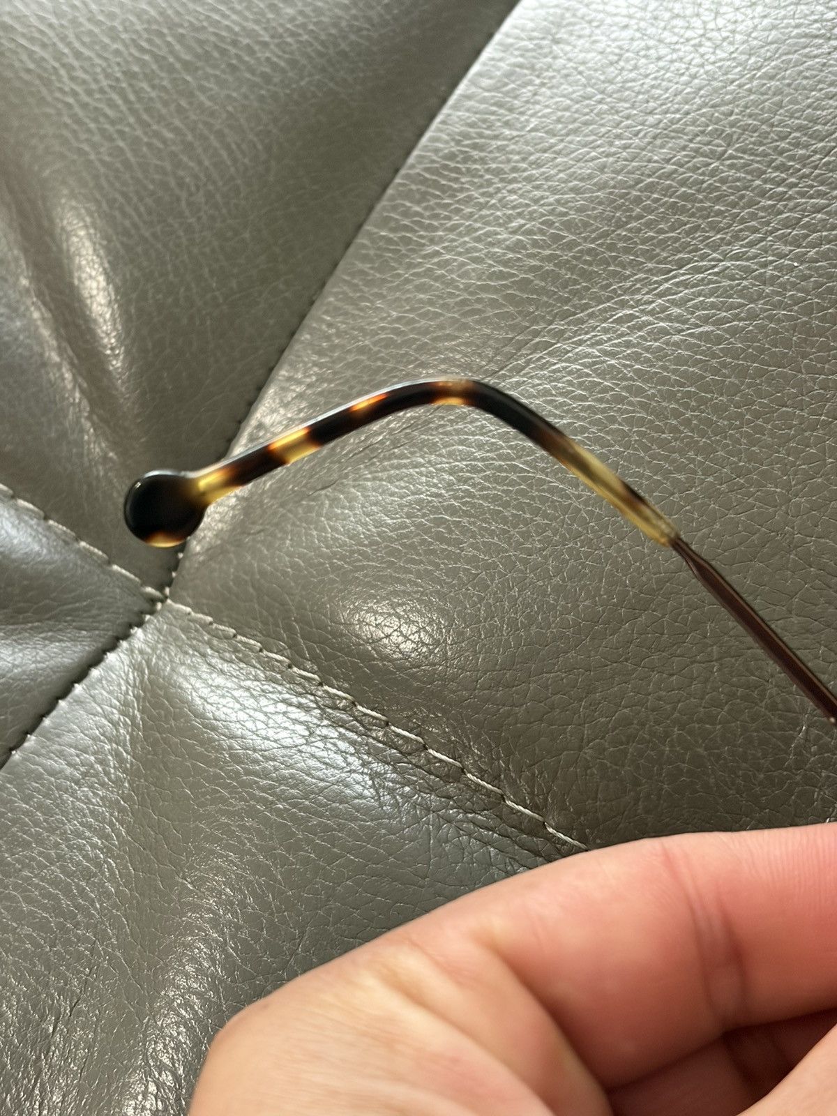 l.a.Eyeworks L.A. Eyeworks MINI 414 Oval Metal Eyeglasses Size ONE SIZE - 4 Thumbnail