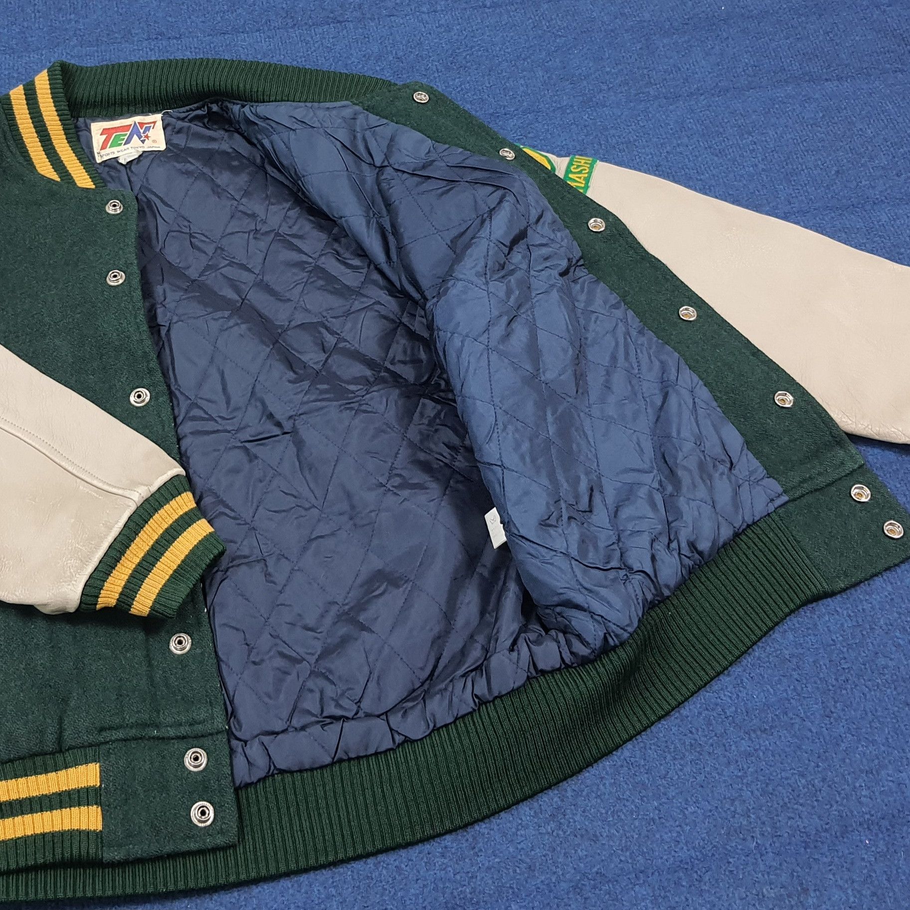 Japanese Brand Milky Way Football Club Varsity Letterman Jacket C291N23 Size US M / EU 48-50 / 2 - 9 Thumbnail