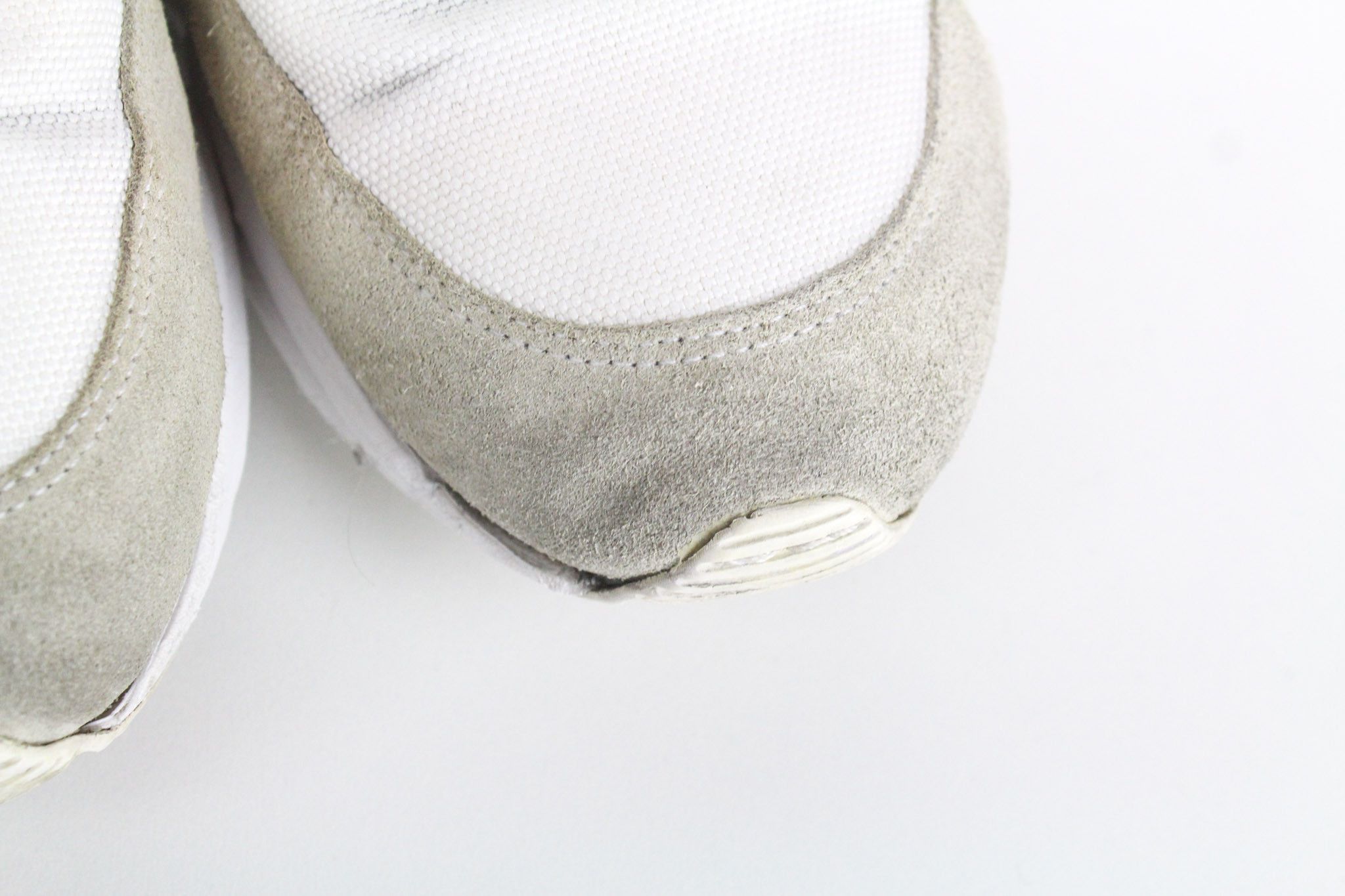 Suitsupply EU42 Grey Off-White Suede Laced 72215 Size US 9 / EU 42 - 9 Thumbnail