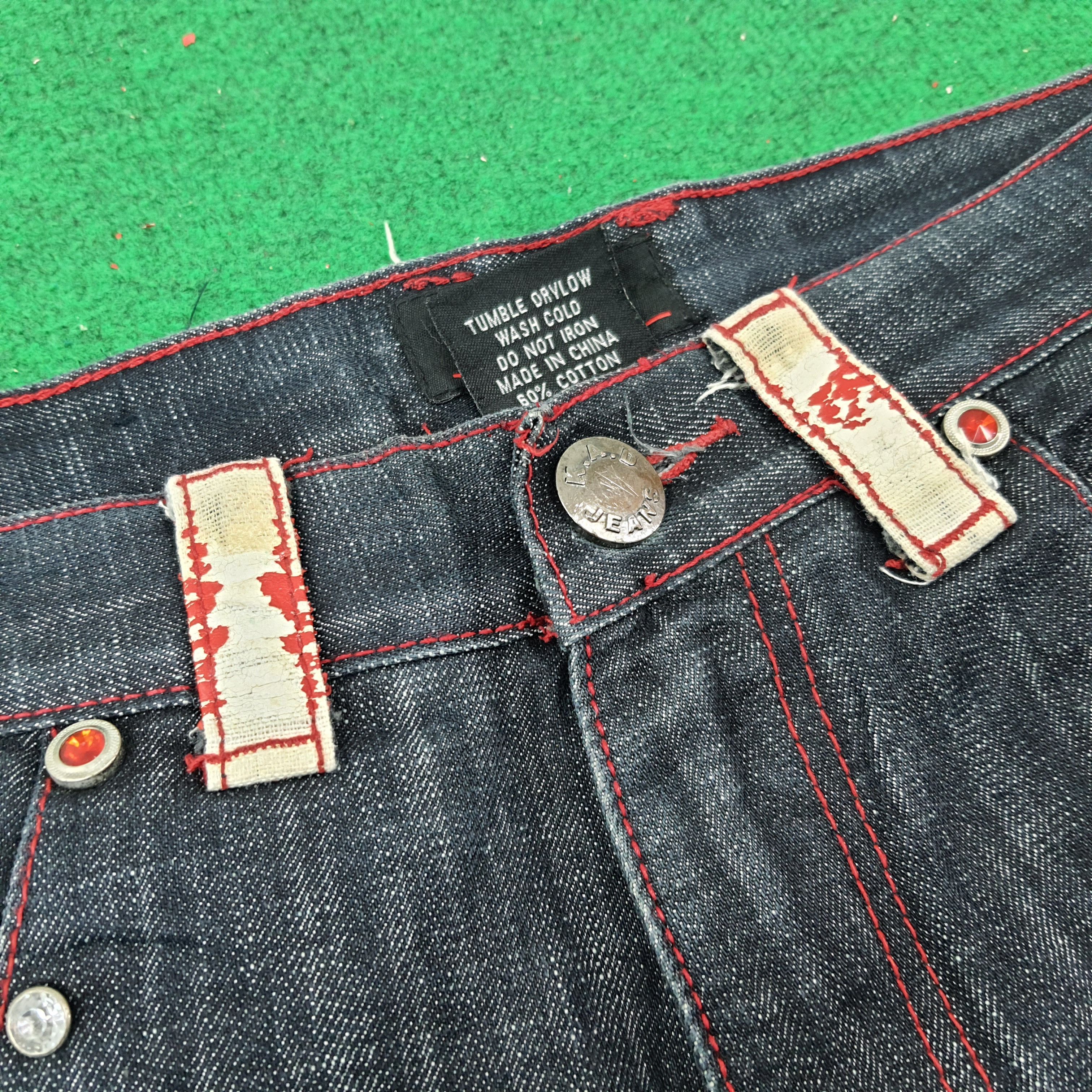 Vintage Vintage K.A.D Clothing Co. Streetwear Jean C235N2 Size US 34 / EU 50 - 15 Thumbnail
