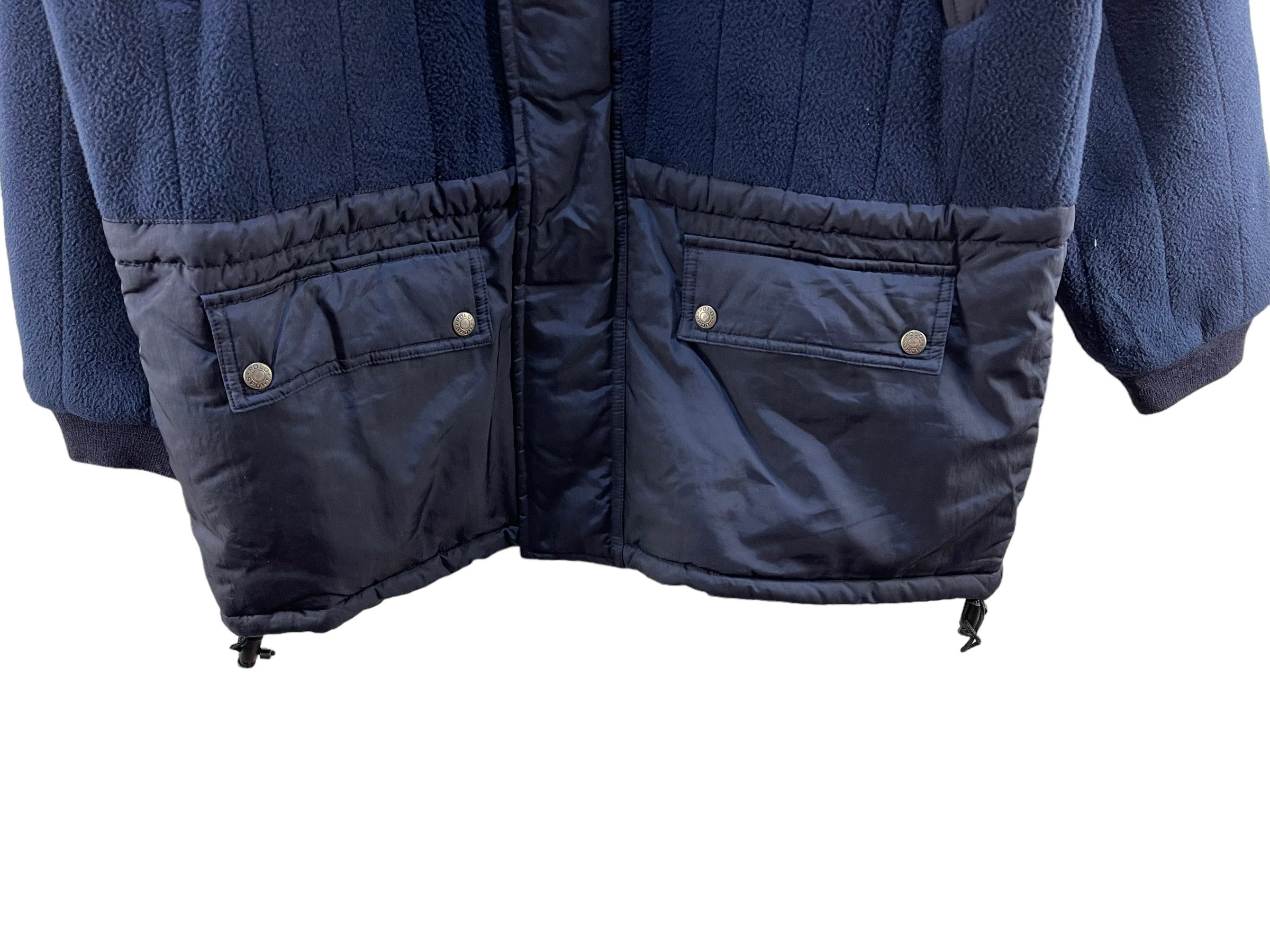 Polo Ralph Lauren Vintage Polo Sport Ralph Lauren Fleece Jacket Size L / US 10 / IT 46 - 10 Thumbnail