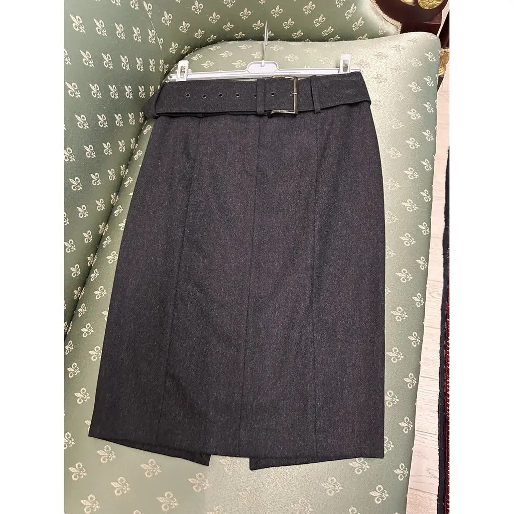 La Perla La Perla Wool Skirt Size 30" / US 8 / IT 44 - 5 Thumbnail