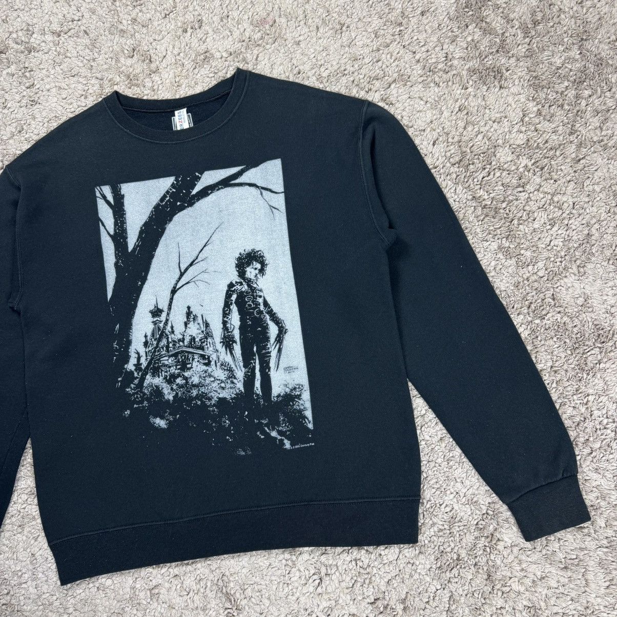 Jerzees Edward Scissorhands Graphic by Century Fox Sweatshirt Size US M / EU 48-50 / 2 - 4 Thumbnail