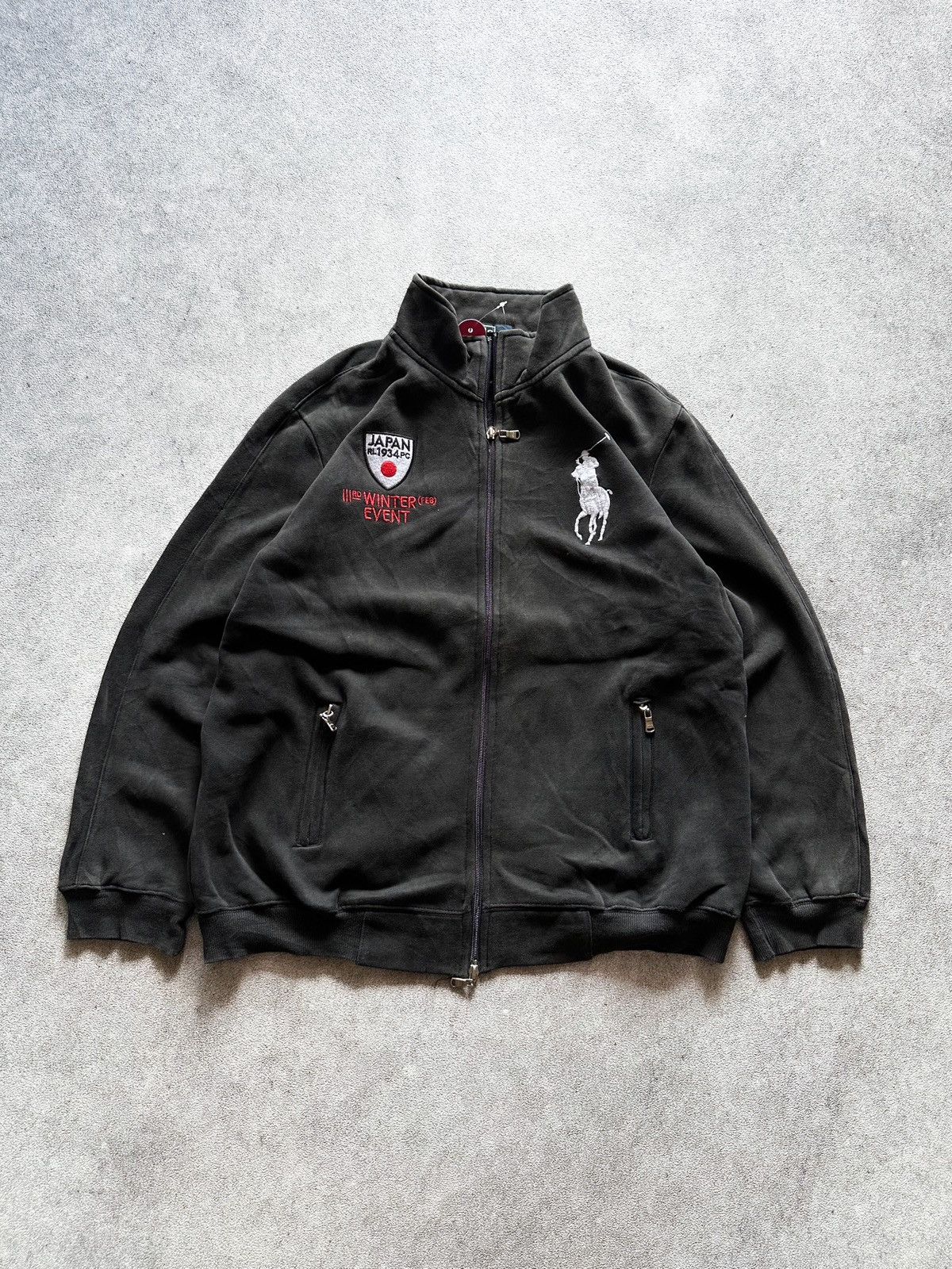 Polo Ralph Lauren 90s Vintage Polo Ralph Lauren Japan Zip Up Track 