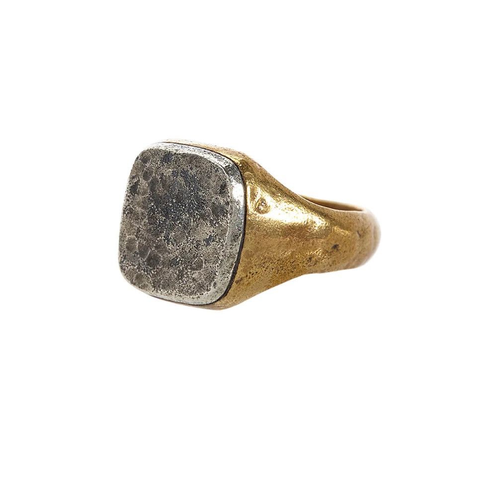 John Varvatos Signet Ring. 11 Size ONE SIZE - 2 Thumbnail