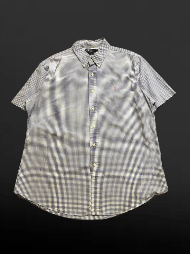 Polo Ralph Lauren Polo Ralph Lauren Button Up Casual Logo Checked Size US XL / EU 56 / 4 - 1 Thumbnail