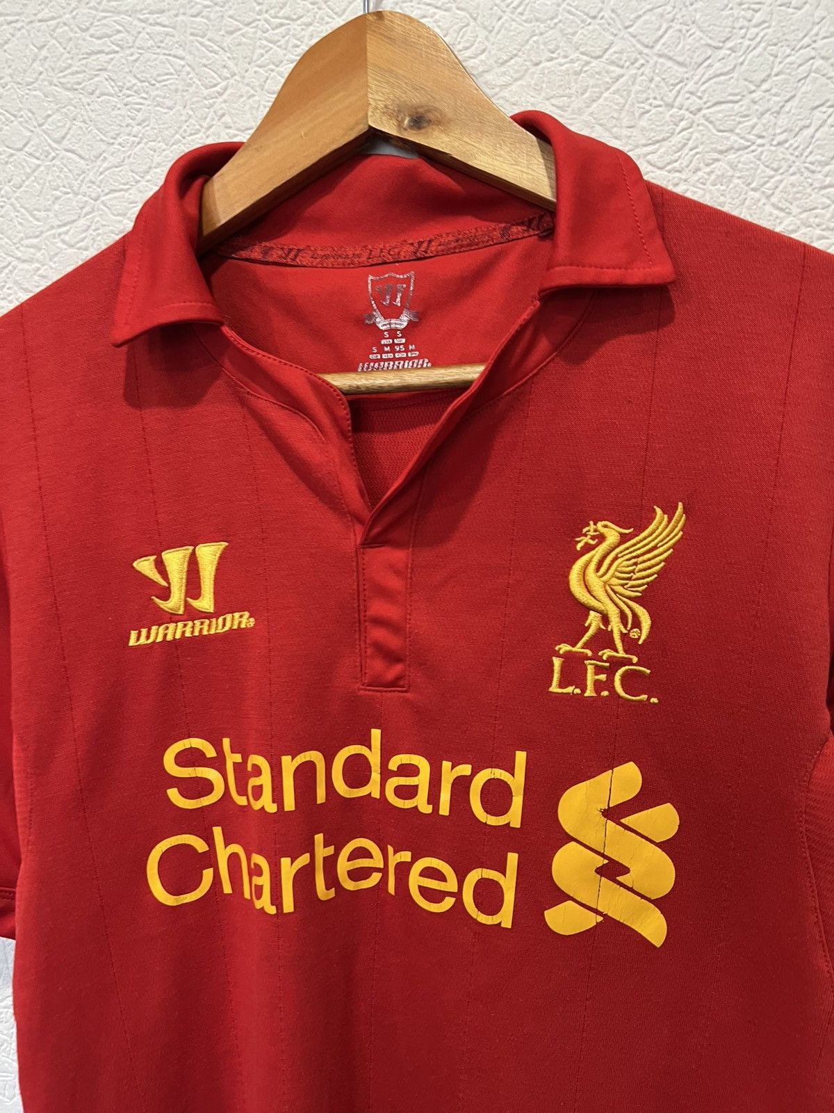 Warrior Warrior Liverpool 2012/2013 Home Kit Mens Soccer Jersey Size US S / EU 44-46 / 1 - 2 Thumbnail