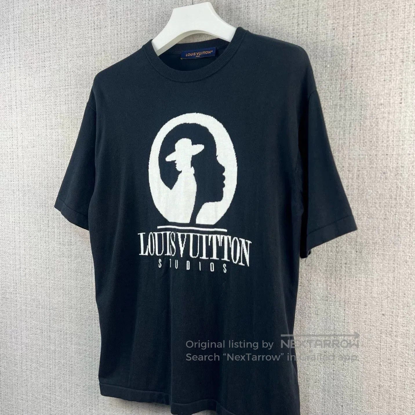 Louis Vuitton LOUIS VUITTON FW23 Embroidered Crewneck Tee. Size US M / EU 48-50 / 2 - 2 Thumbnail
