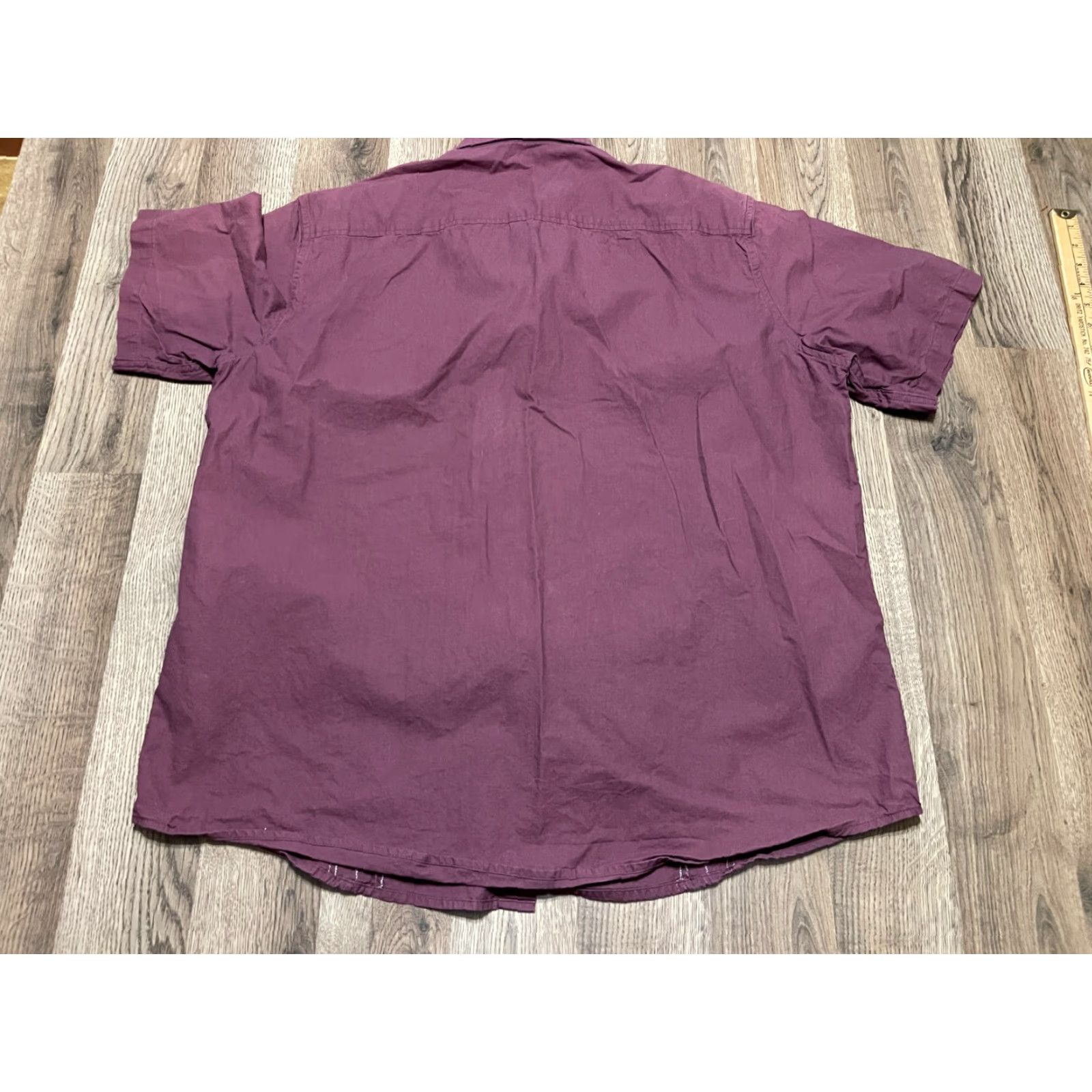 Vintage Coofandy Shirt Men XL Red Button Up Short Sleeve Casual Solid Shirt Button-Up Shirt Mens XL Red Short Sleeve Casual Button-Up Shirt Size US XL / EU 56 / 4 - 2 Thumbnail