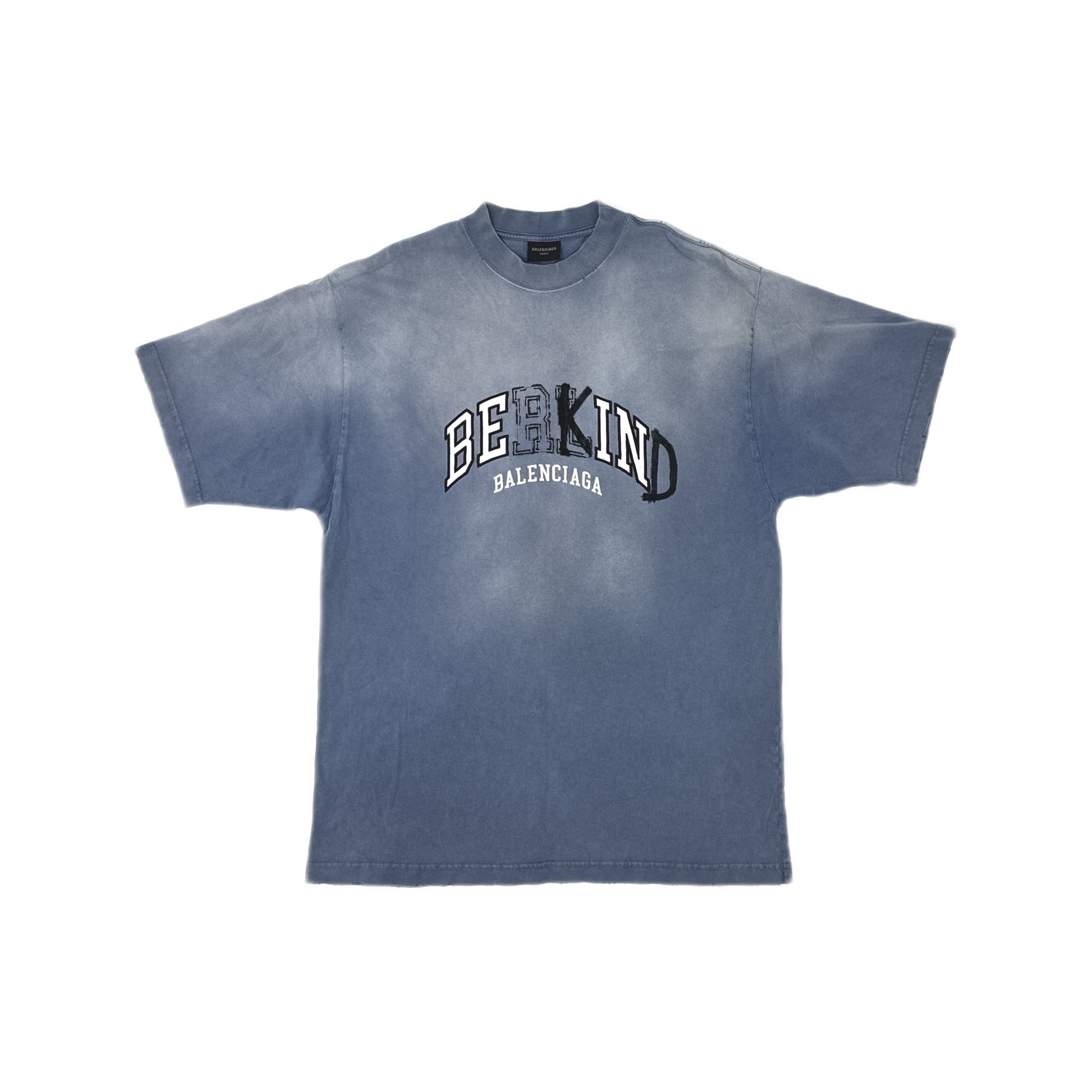 Balenciaga Balenciaga Be Kind Graphic T-Shirt Size S Size US S / EU 44-46 / 1 - 1 Thumbnail