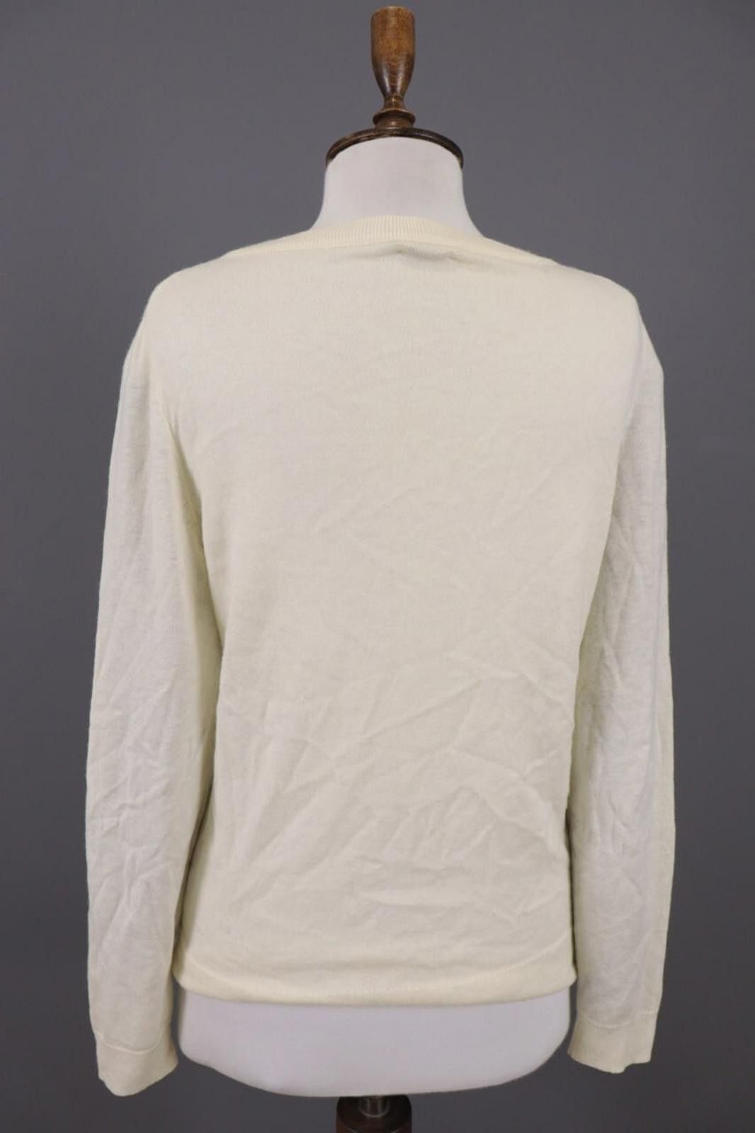 J.Crew J. Crew Beige Merino Wool Knit Pullover Sweater Size L Size L / US 10 / IT 46 - 10 Thumbnail
