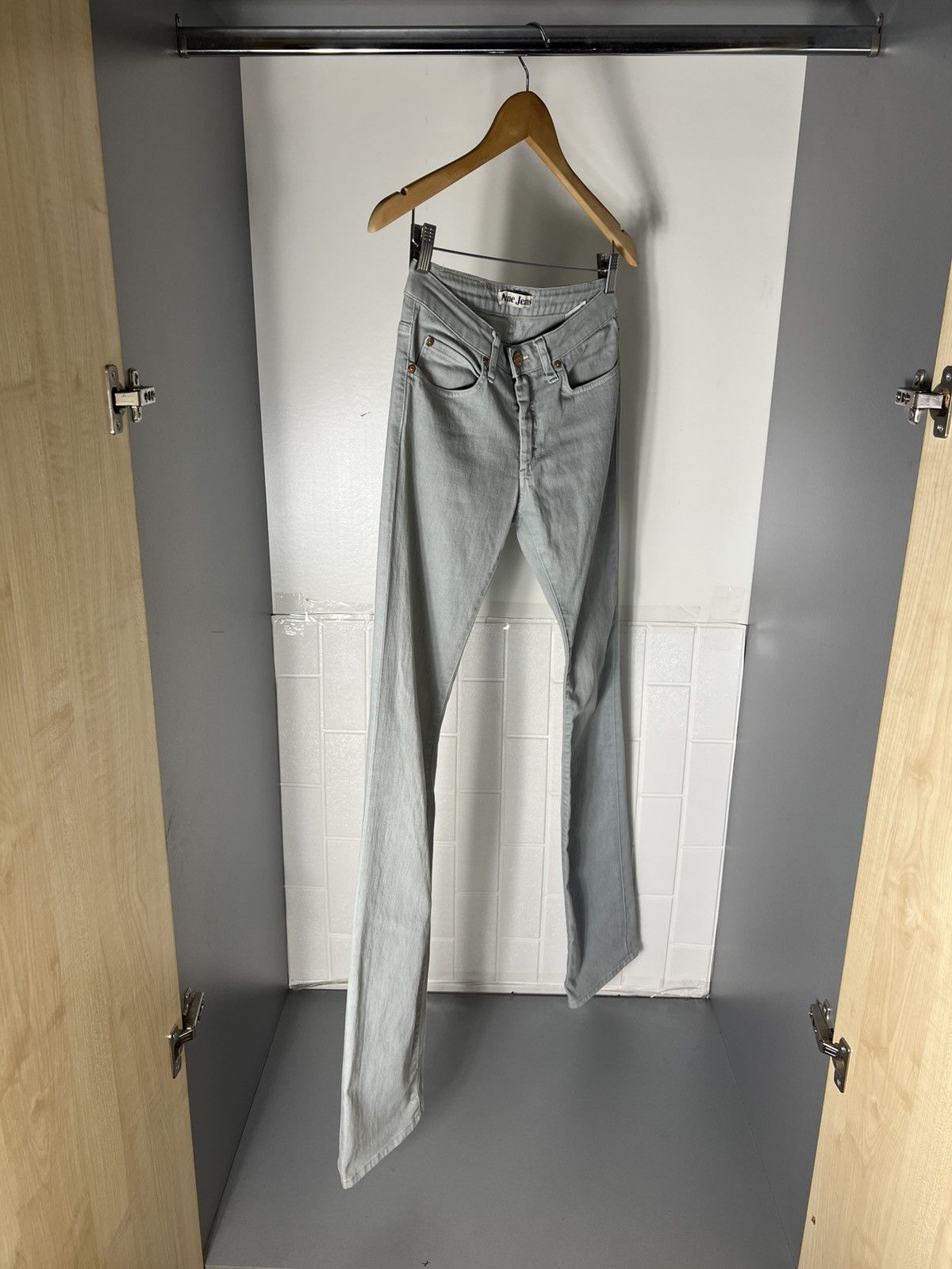 Acne Studios VINTAGE ACNE JEANS CASUAL ITALIAN DESIGNER DENIM RETRO Y2K Size 28" / US 6 / IT 42 - 8 Thumbnail