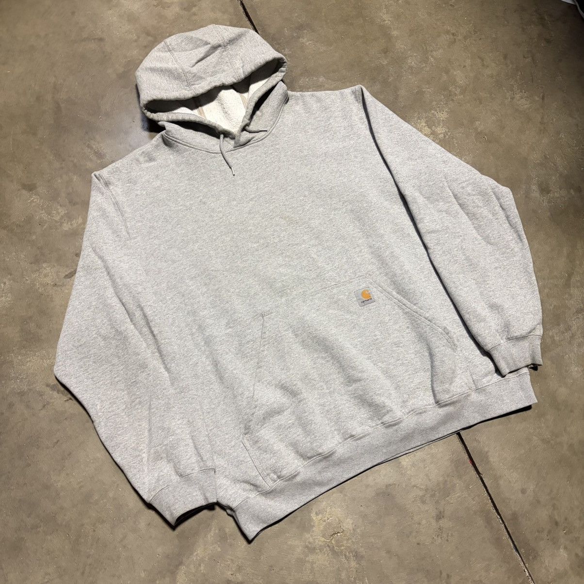 Carhartt Vintage Carhartt Hoodie Sweatshirt Workwear Pullover Heavy Size US XL / EU 56 / 4 - 4 Thumbnail