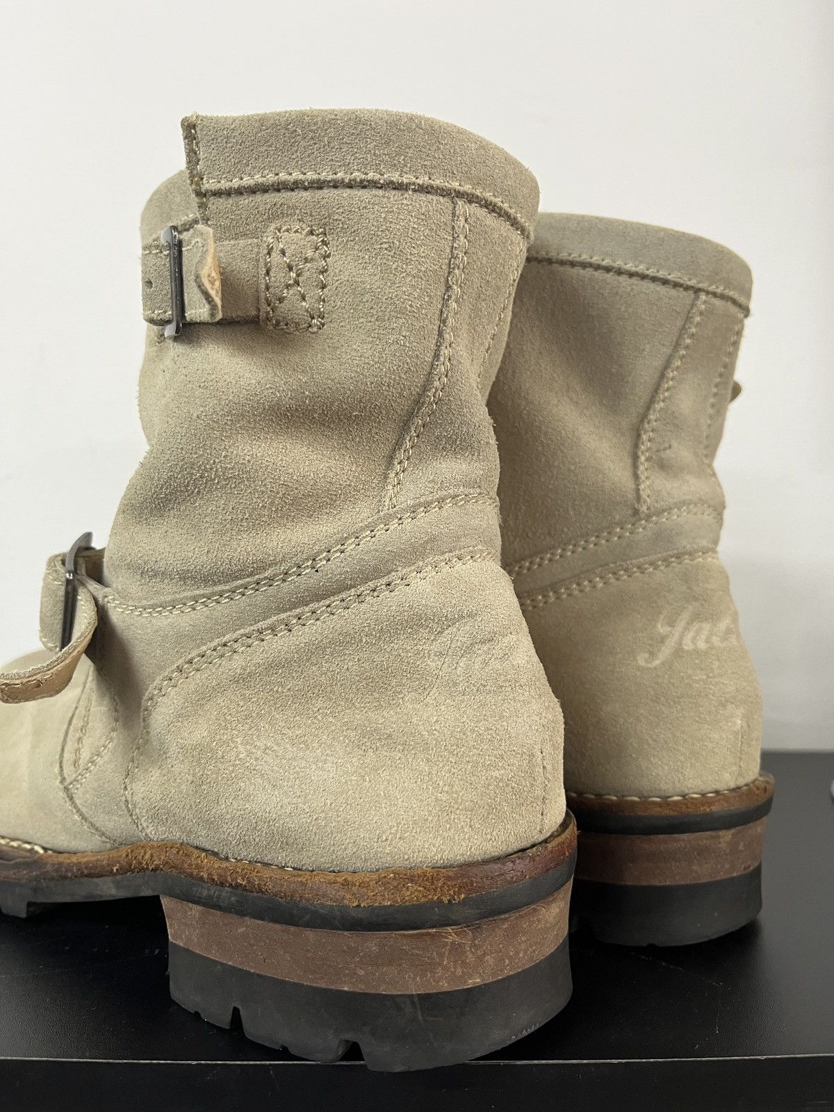 Dirk Bikkembergs Archive Japan Jackrose Suede Leather Engineer Boots Size US 9 / EU 42 - 16 Thumbnail
