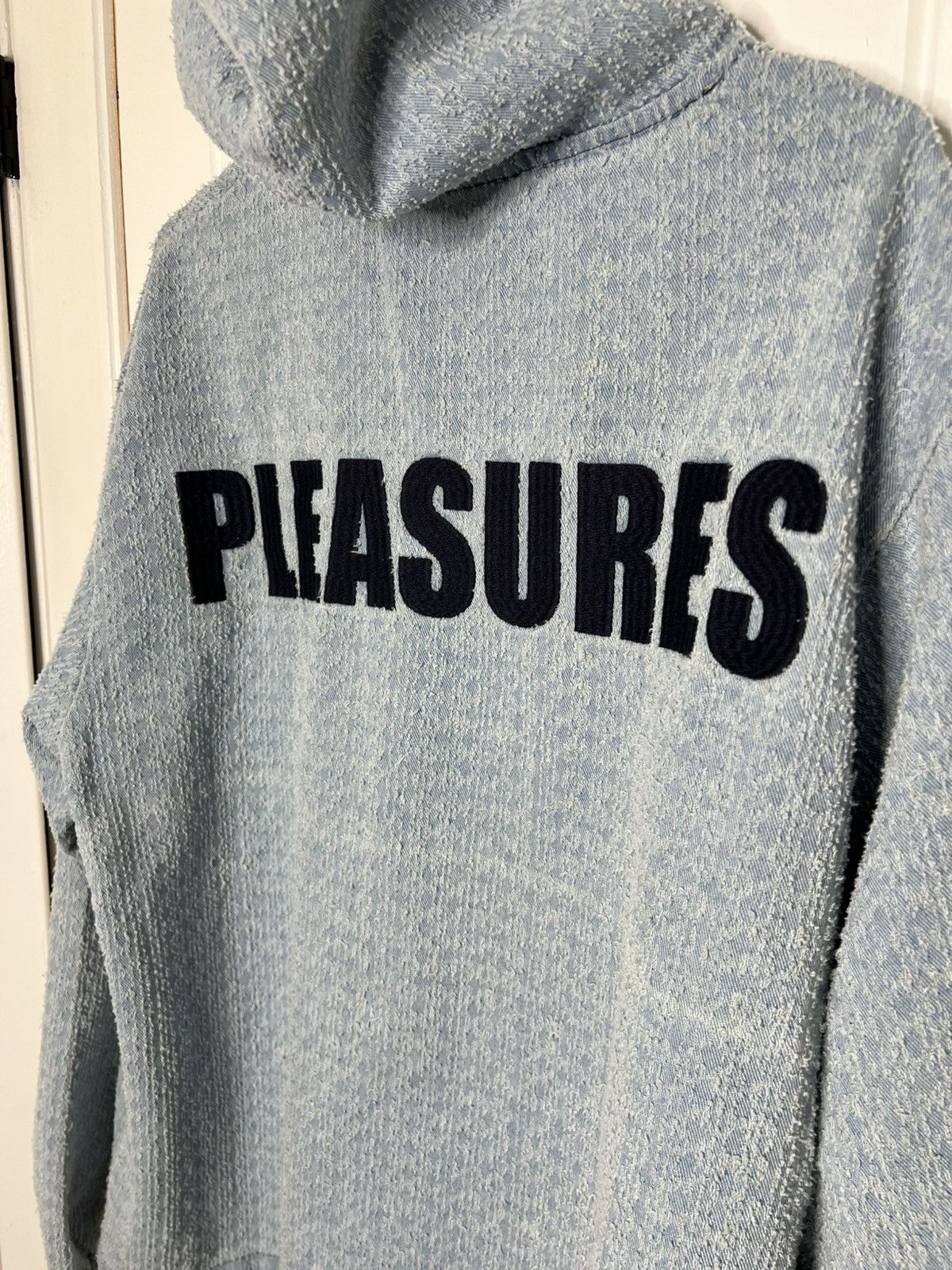 Pleasures Pleasures Expand Poncho (Blue) Hoodie - Size Medium Size US M / EU 48-50 / 2 - 9 Thumbnail