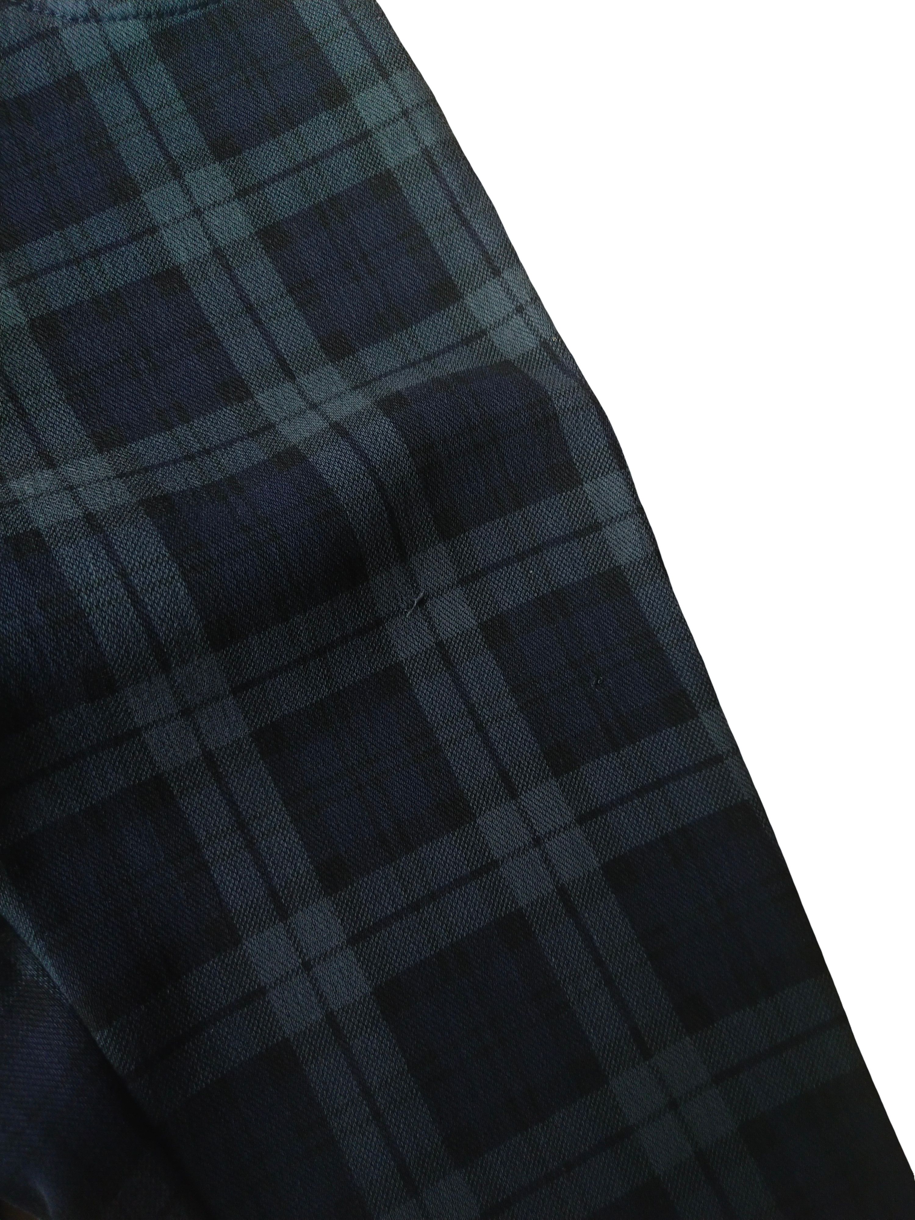 Hysteric Glamour Back Number Blackwatch Plaid Fleece Lined Stretch Pants Size 25" / US 0 / IT 36 - 4 Thumbnail