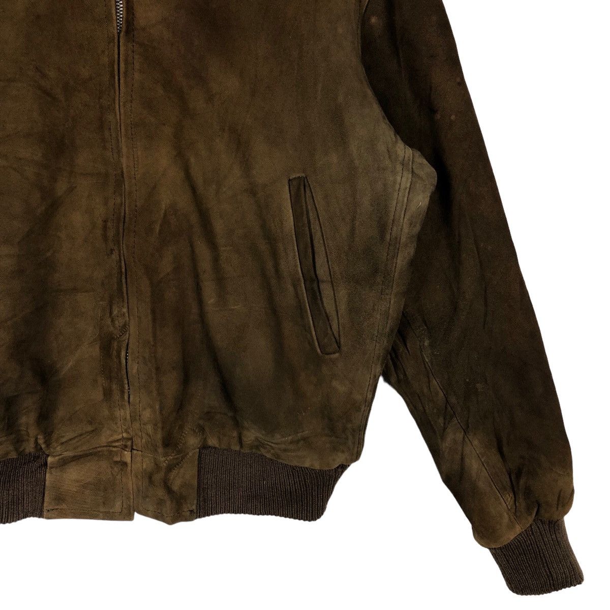Japanese Brand 🔥90’s Vintage Genuine Leather Bomber Jacket Partina Japan Size US M / EU 48-50 / 2 - 4 Thumbnail