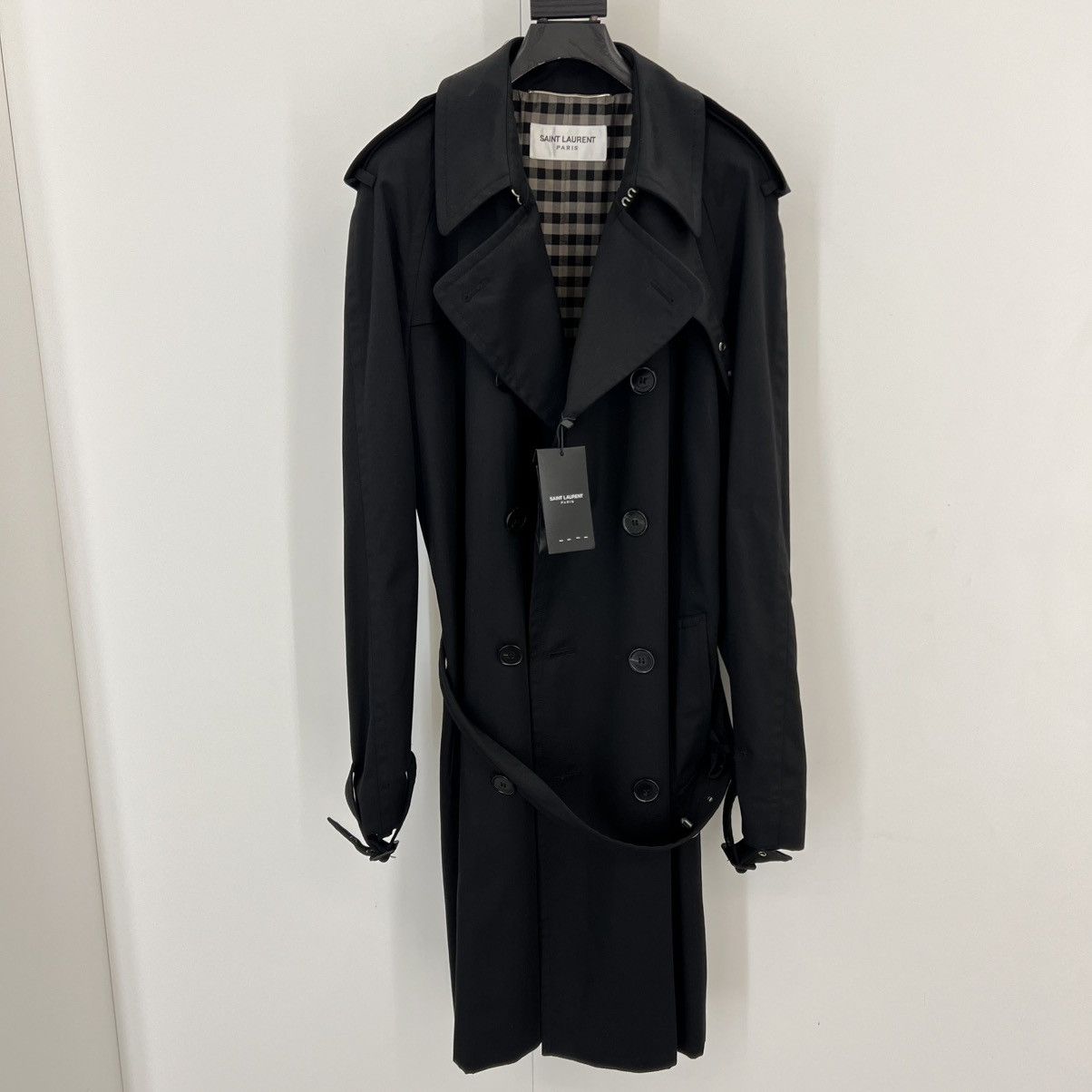 Saint Laurent Paris Saint Laurent Trench Coat in Medium Size US M / EU 48-50 / 2 - 1 Thumbnail