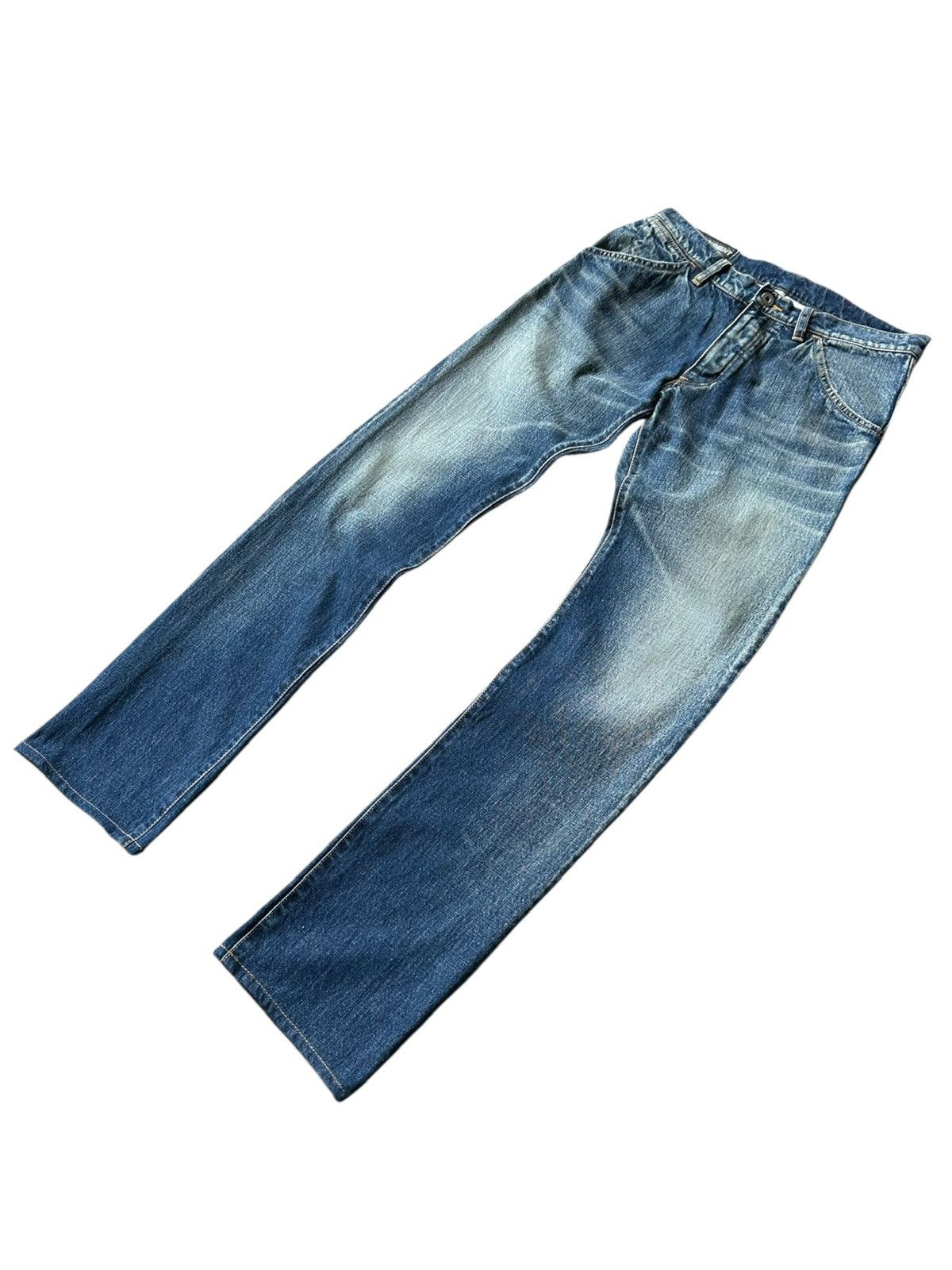Kazuyuki Kumagai Attachment 00's Attachment stonewash denim jeans Size US 30 / EU 46 - 4 Thumbnail