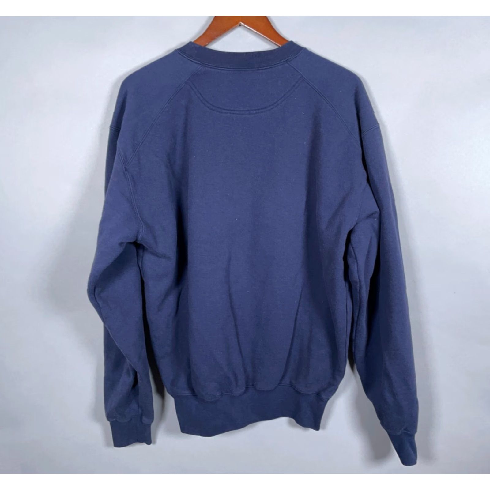 Vintage Badger CSI Las Vegas Sweatshirt Adult Large Dark Blue Embroidered Crewneck TV Series Men Size US L / EU 52-54 / 3 - 2 Thumbnail