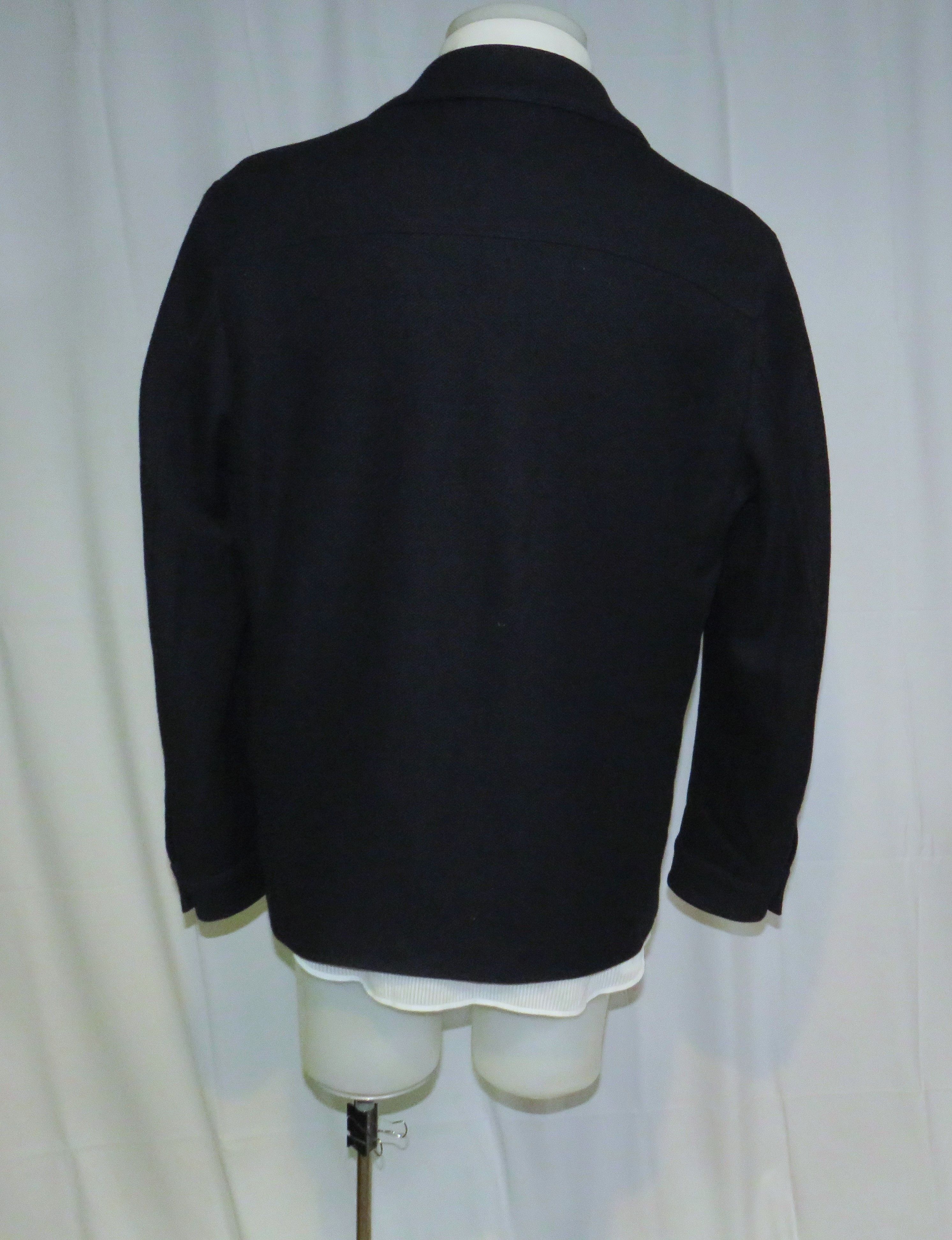 Ralph Lauren Purple Label Hand Tailored Wool Blend Navy Blue Jacket XL Size US XL / EU 56 / 4 - 10 Thumbnail