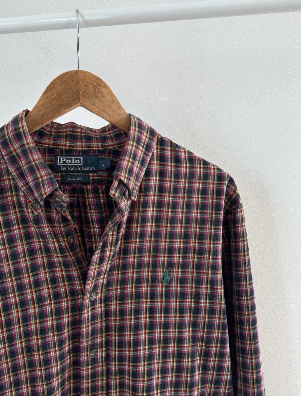 Polo Ralph Lauren Vintage Ralph Lauren Checked Multi Button Up Shirt Men’s Size US L / EU 52-54 / 3 - 2 Thumbnail