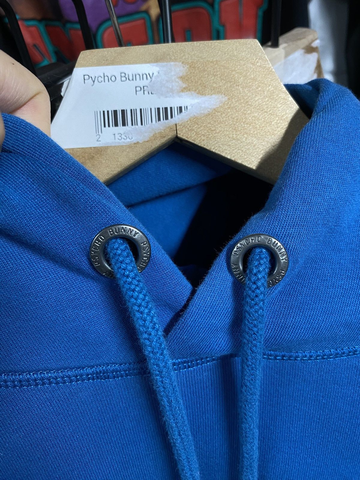 Psycho Bunny Psycho Bunny Spellout Hoodie Men’s Sweater Preowned Medium Size US M / EU 48-50 / 2 - 7 Thumbnail