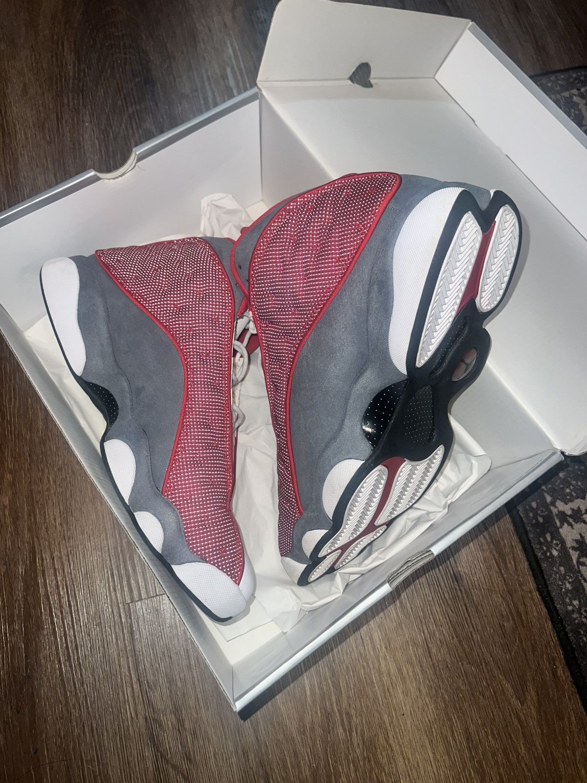 Jordan Brand Jordan 13 Retro Gym Red Flint Grey Size US 12 / EU 45 - 2 Thumbnail