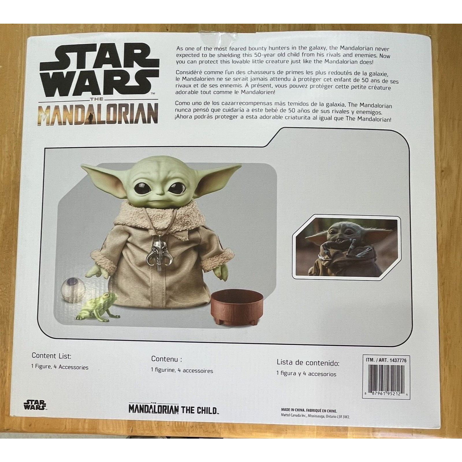 Other Baby Yoda The Child Plush * Star Wars The Mandalorian NEW Size ONE SIZE - 2 Thumbnail