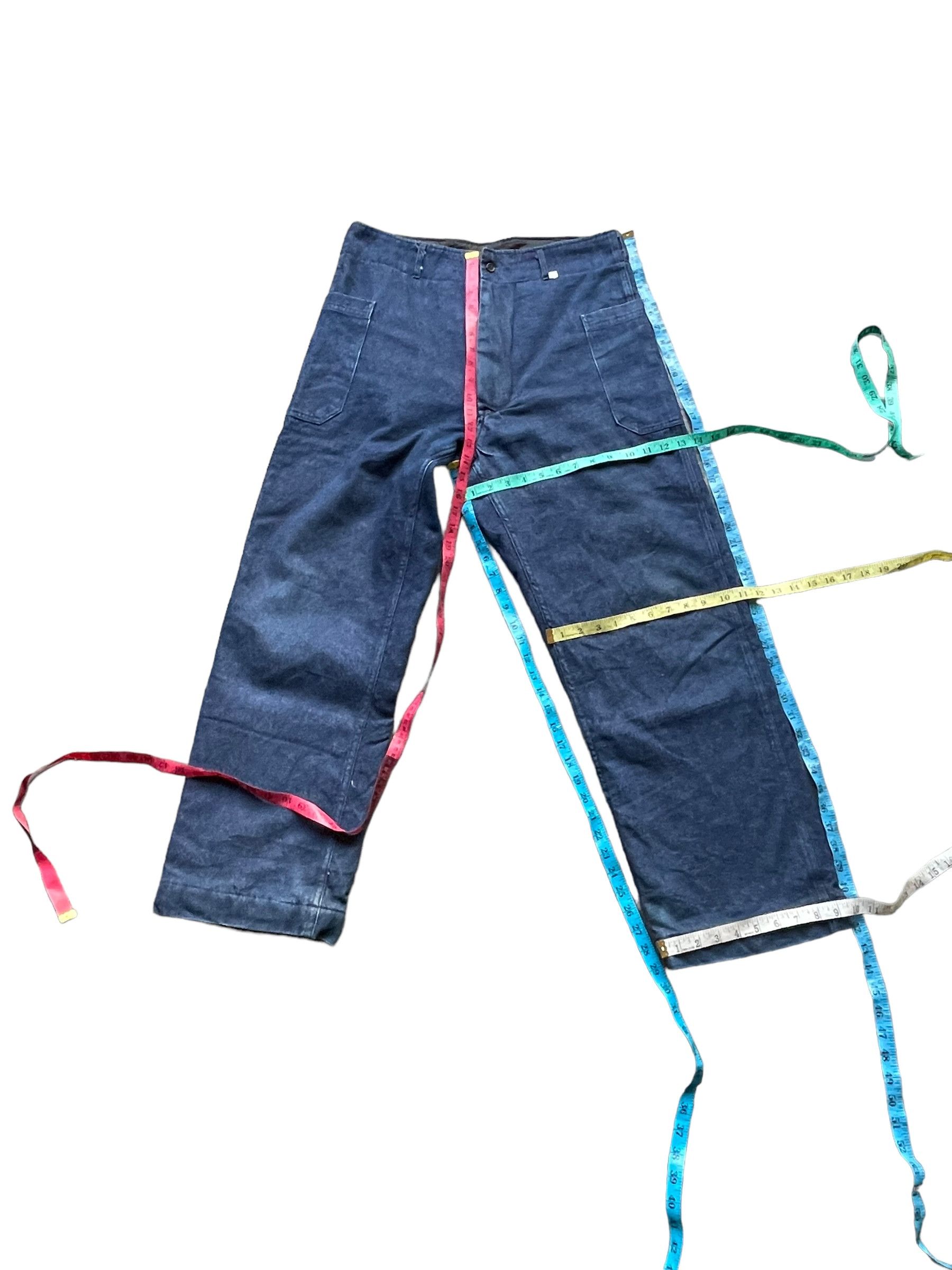 Japanese Brand × Vintage Vintage Japanese Unknown Brand Worker Insulted Denim Size US 34 / EU 50 - 7 Thumbnail