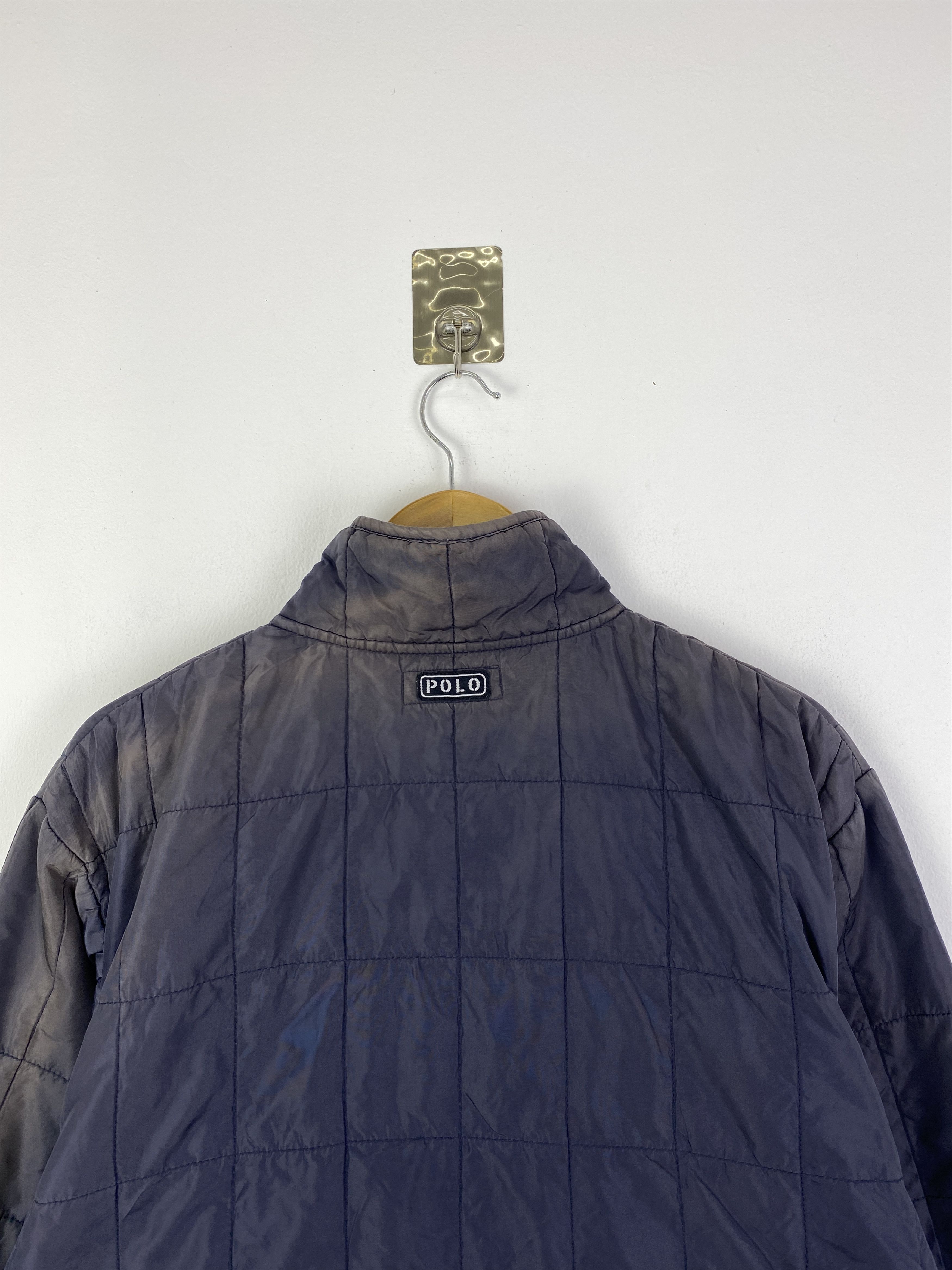 Polo Ralph Lauren Vintage 90s Polo Ralph Lauren Quilted Light Jacket J0077 Size US L / EU 52-54 / 3 - 4 Thumbnail
