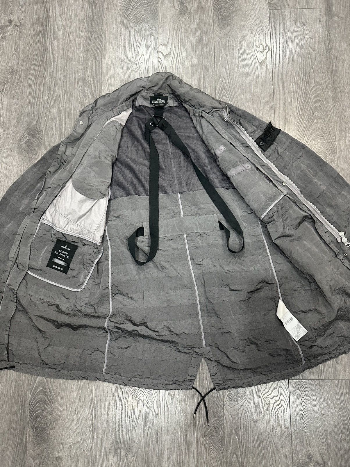 Stone Island Stone Island Shadow Project Striped Nylon Metal Parka Size US M / EU 48-50 / 2 - 4 Thumbnail